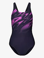 Womens HyperBoom Placement Muscleback - NAVY/PINK