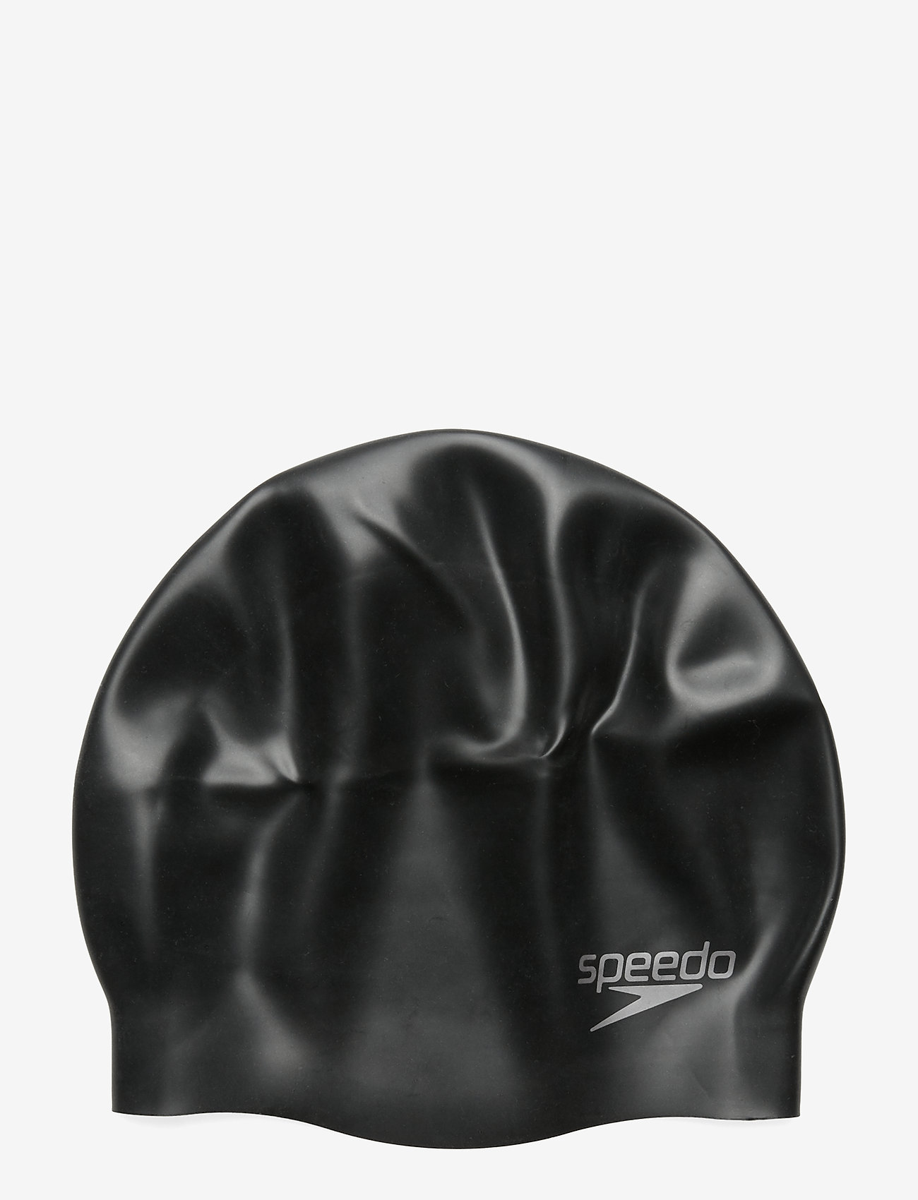 Speedo - Plain Moulded Silicone Cap - lägsta priserna - black - 0