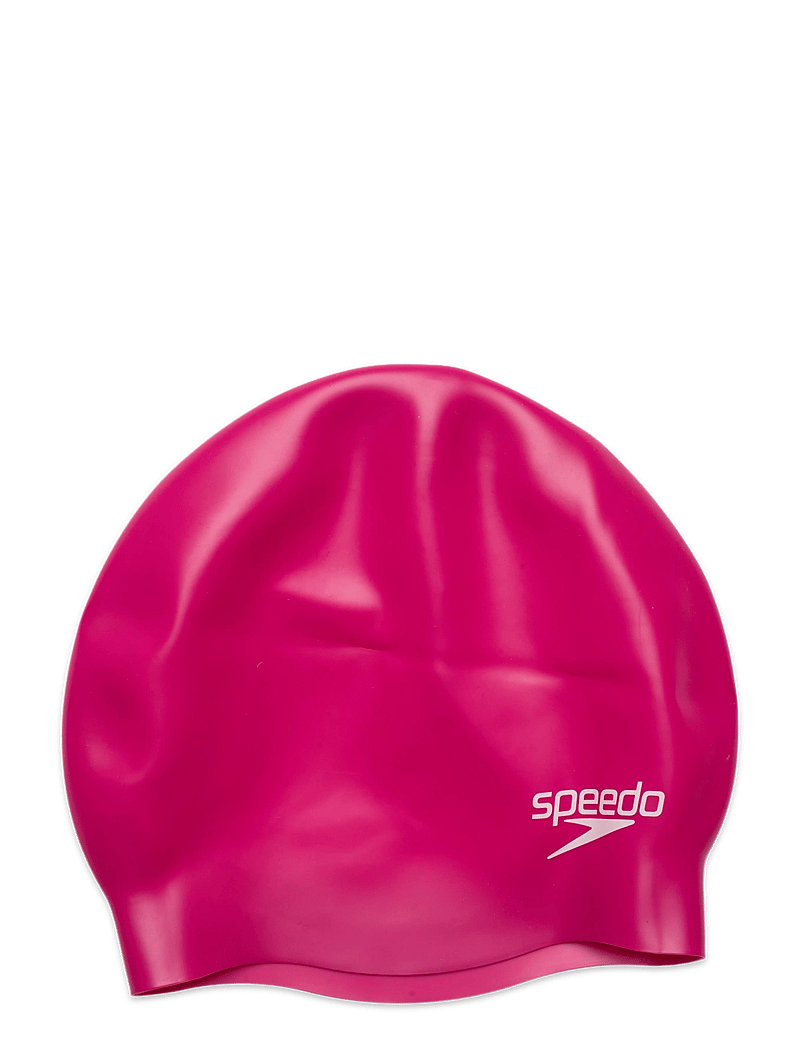 Speedo - Plain Moulded Silicone Cap - ujumistarvikud - pink - 1