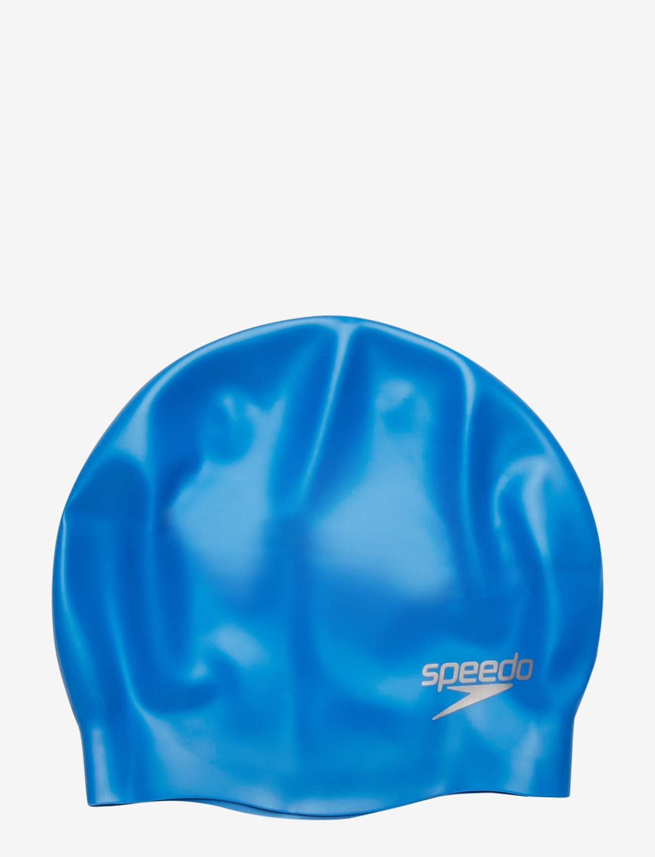 Speedo - Plain Moulded Silicone Cap - swimming accessories - neon blue - 1