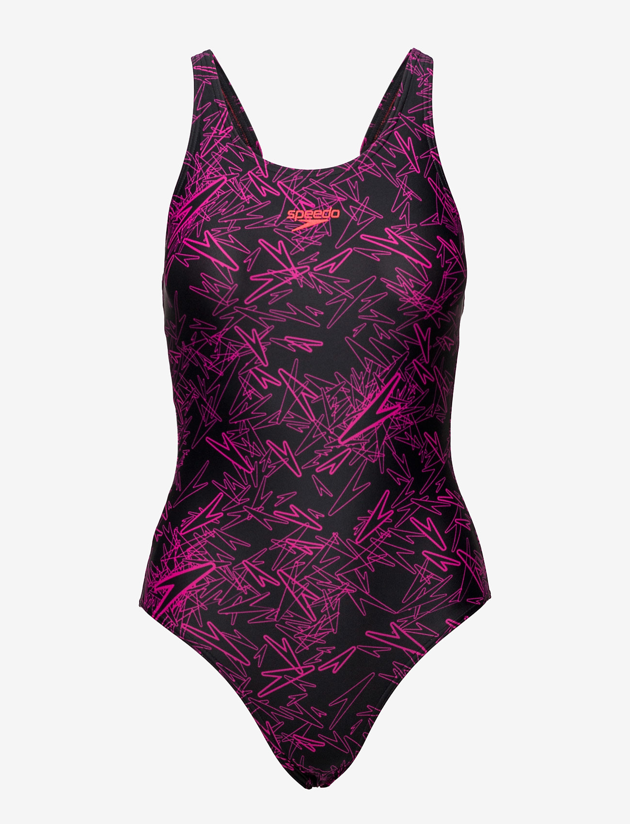Speedo - Boom Allover Muscleback - black / electric pink - 0