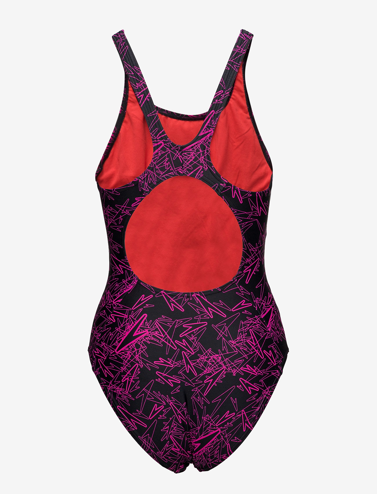 Speedo - Boom Allover Muscleback - black / electric pink - 1