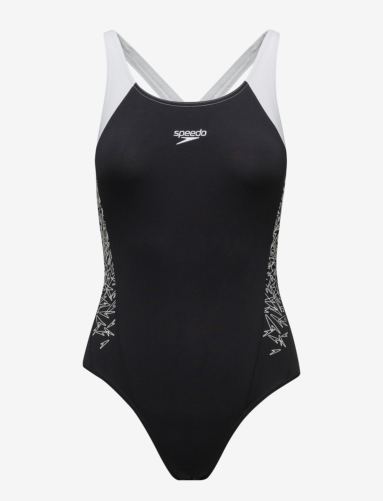 Speedo - SPEEDO BOOM SPLICE MUSCLEBACK - black / white - 0