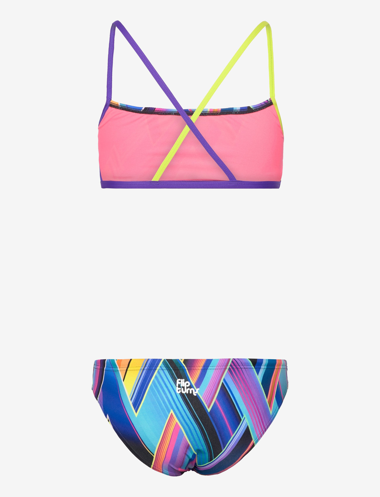 Speedo - CLASH ATTACK 2 PIECE CR TF - vio/lim - 1