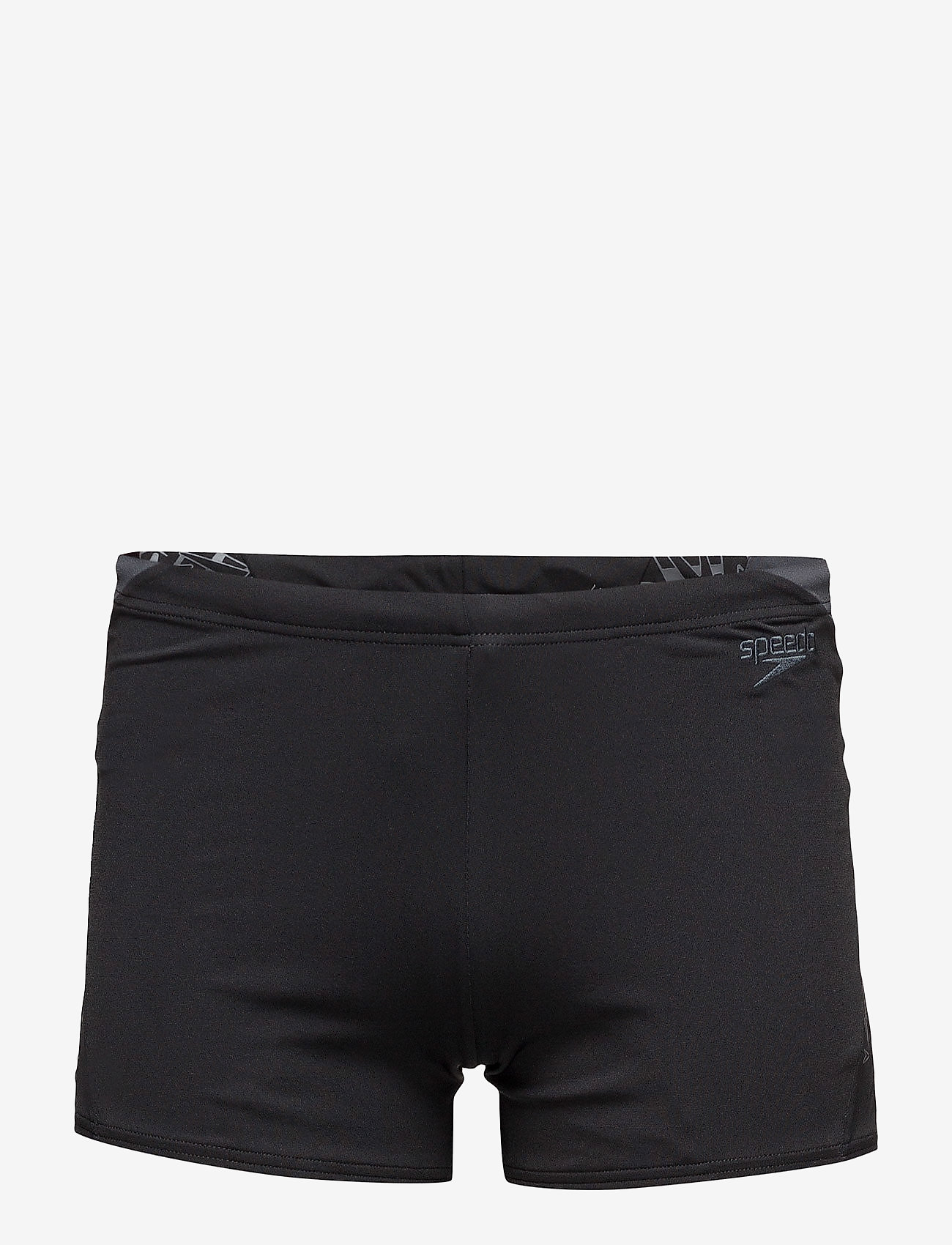 Speedo - SPEEDO BOOM SPLICE AQUASHORT AM BLACK/GREY 5(34") - black/oxid grey - 0
