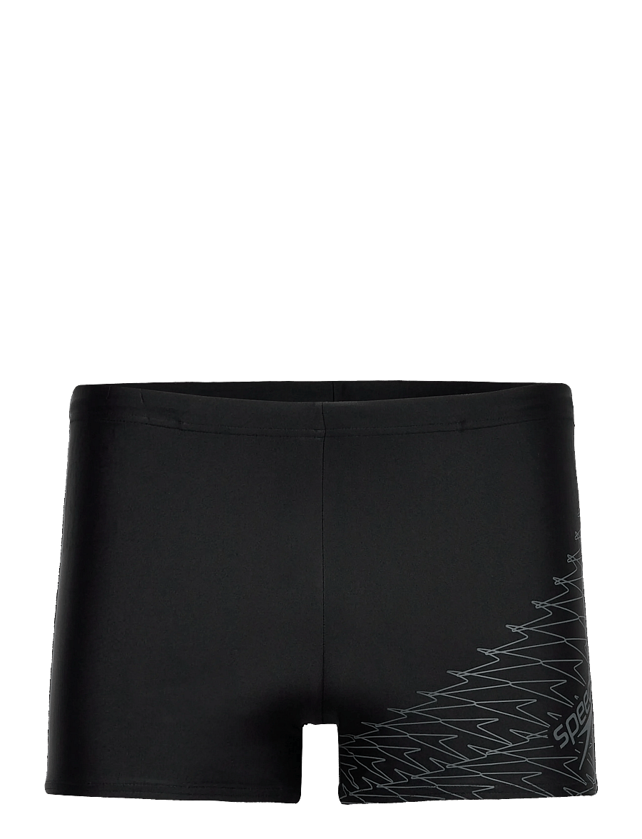 Speedo - Mens Medley Logo Aquashort - uimahousut - black - 0