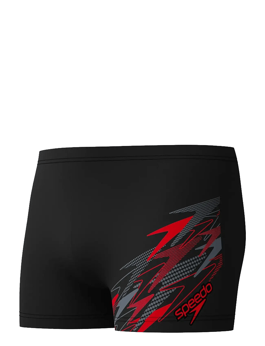 Speedo - Medley Logo Aquashort - briefs - anthracite/high risk red - 1