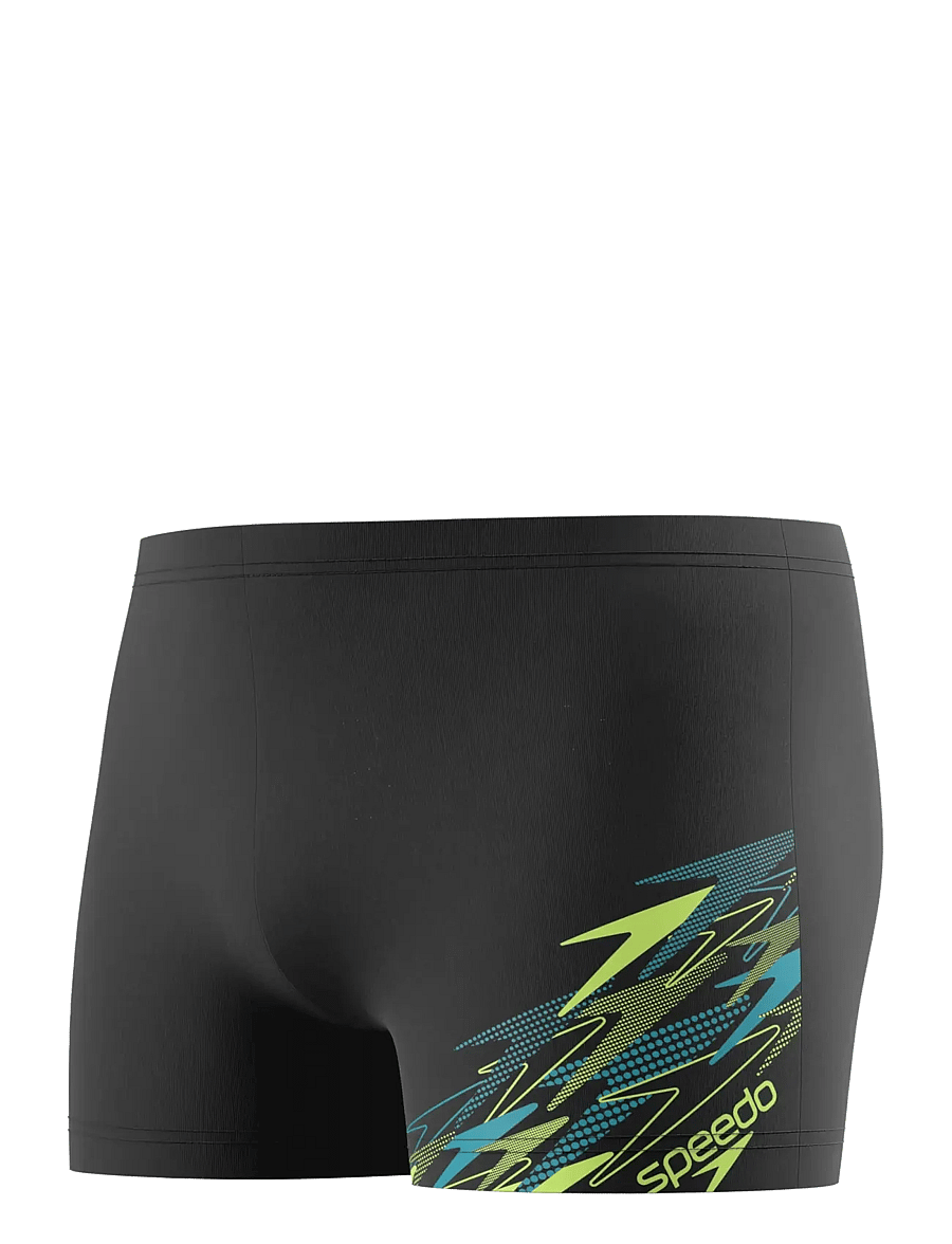 Speedo - Medley Logo Aquashort - anthracite/hyper teal - 1