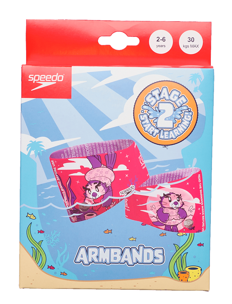 Speedo - Printed Arm Bands - schwimmzubehör - pink/purple - 1