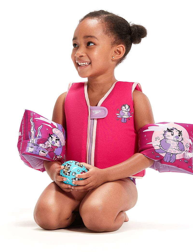 Speedo - Printed Arm Bands - schwimmzubehör - pink/purple - 0