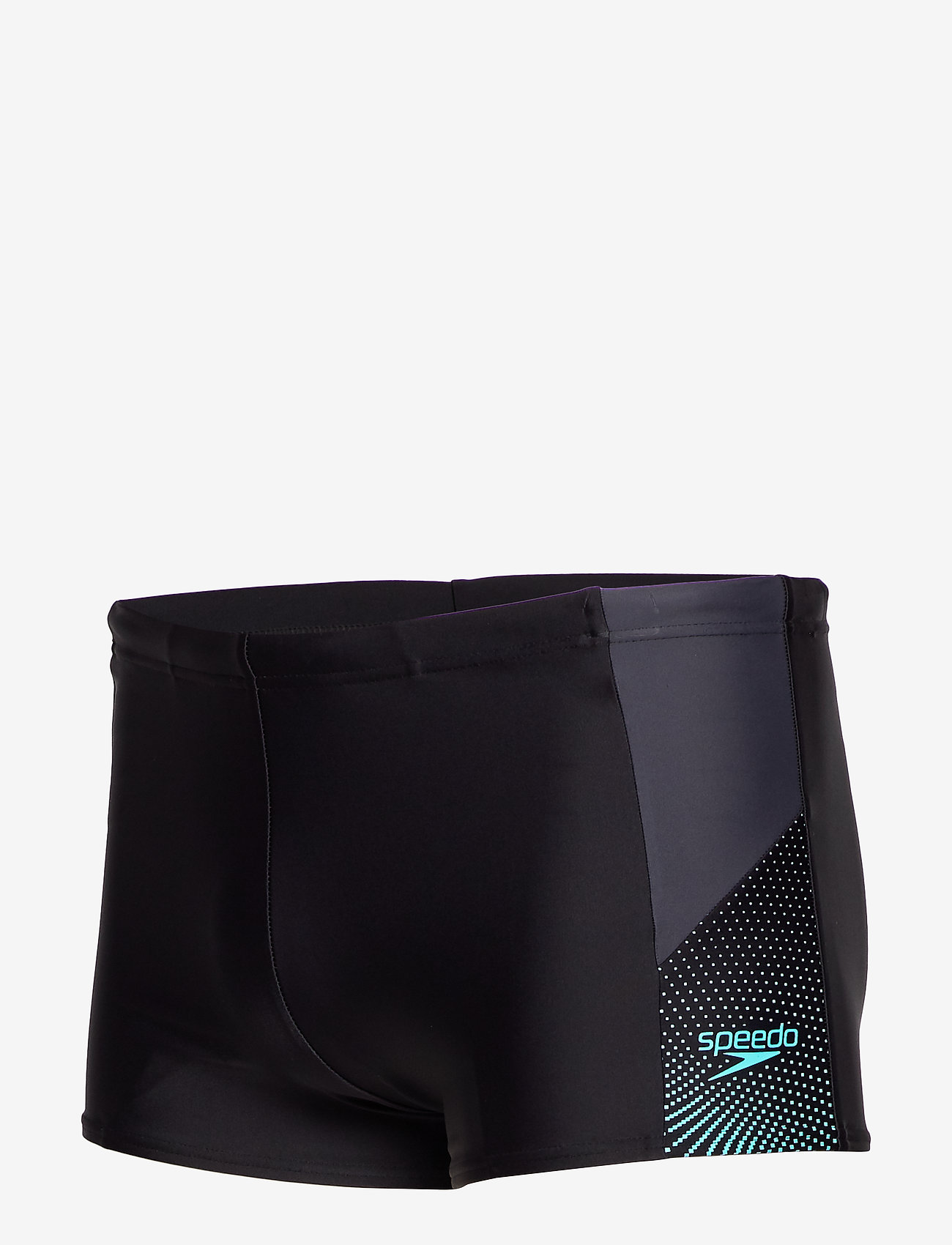 Speedo - DIVE AQUASHORT BLA/RED 7(38") - black / aquasplash / oxid grey - 2