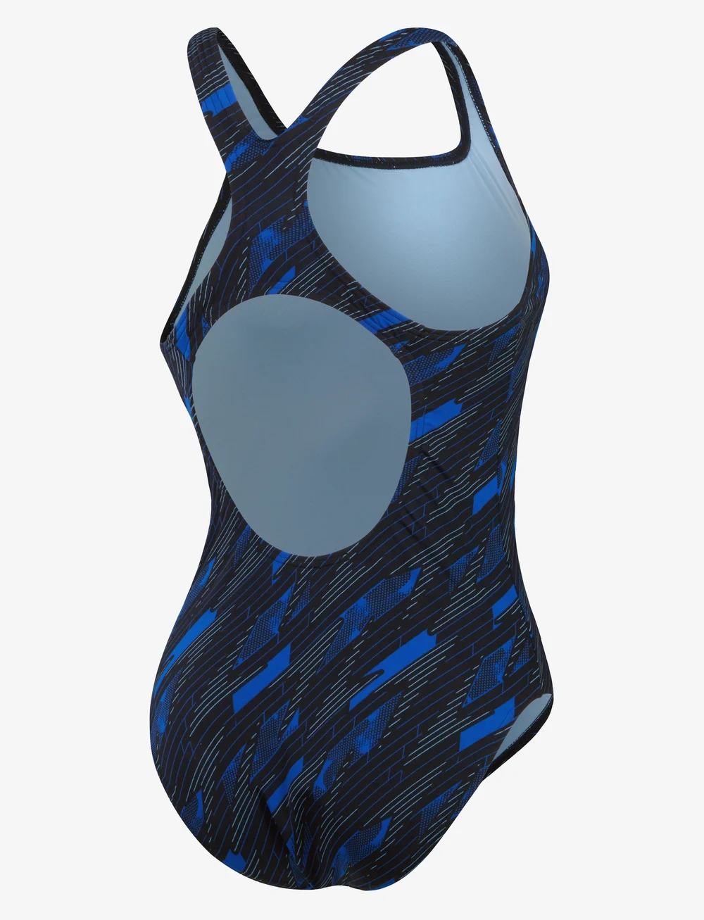 Speedo - Womens HyperBoom Allover Medalist - ujumistrikood - black/blue - 2