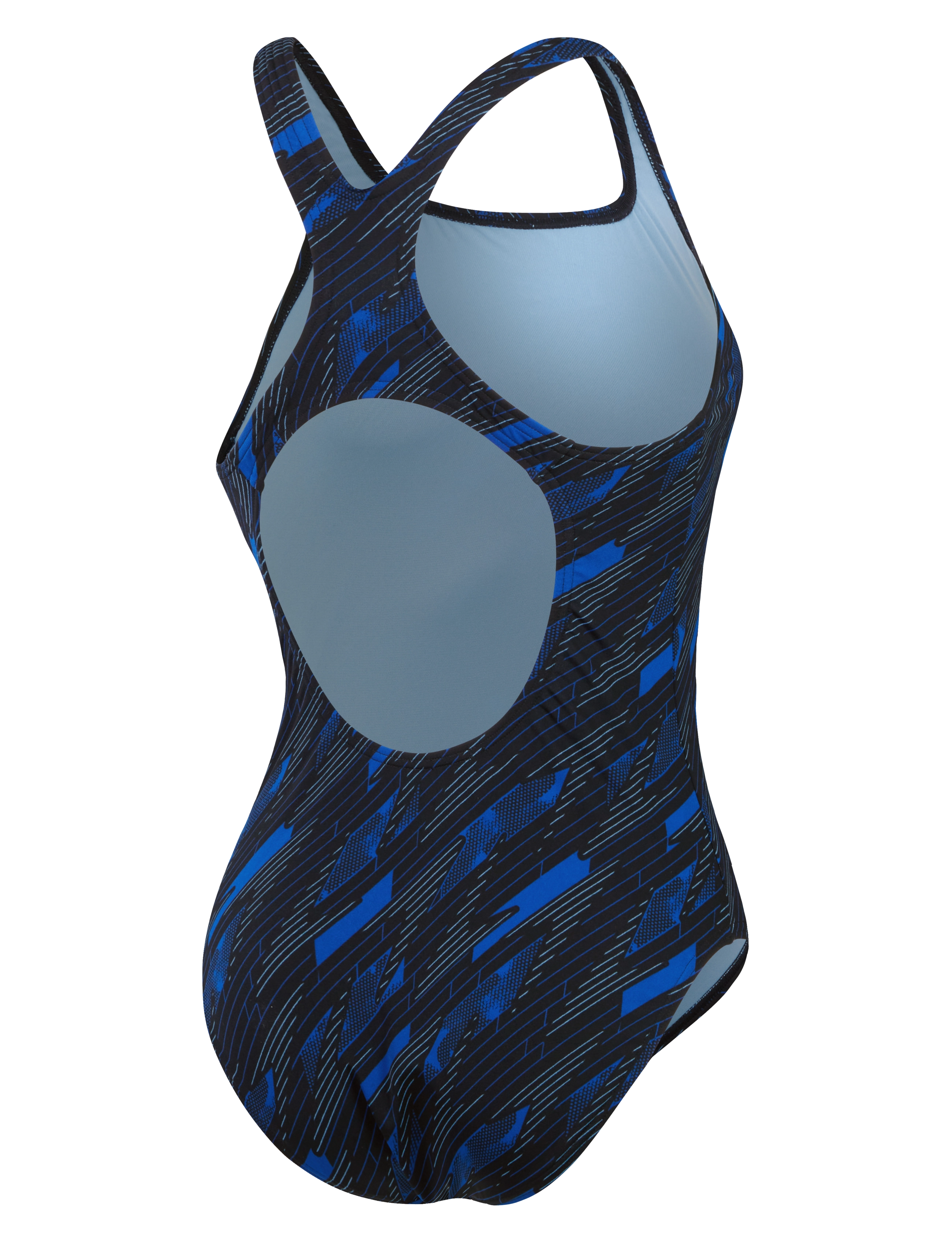 Speedo - Womens HyperBoom Allover Medalist - sport - black/blue - 2