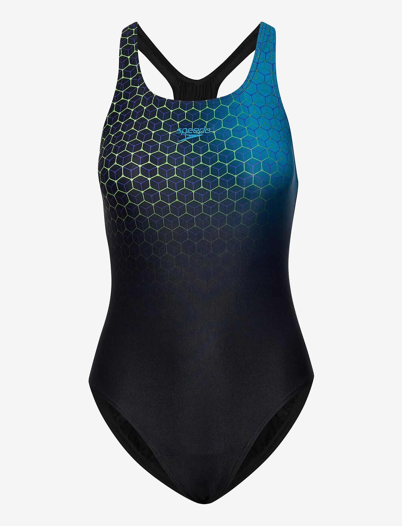 Speedo - Placement Medalist - black/pool/violet/fluo yellow - 0