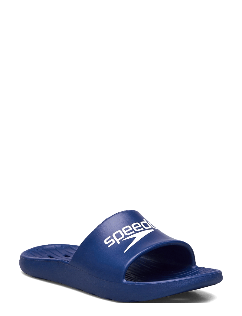 Speedo - Junior Speedo Slides One Piece - badtofflor - navy/white - 0