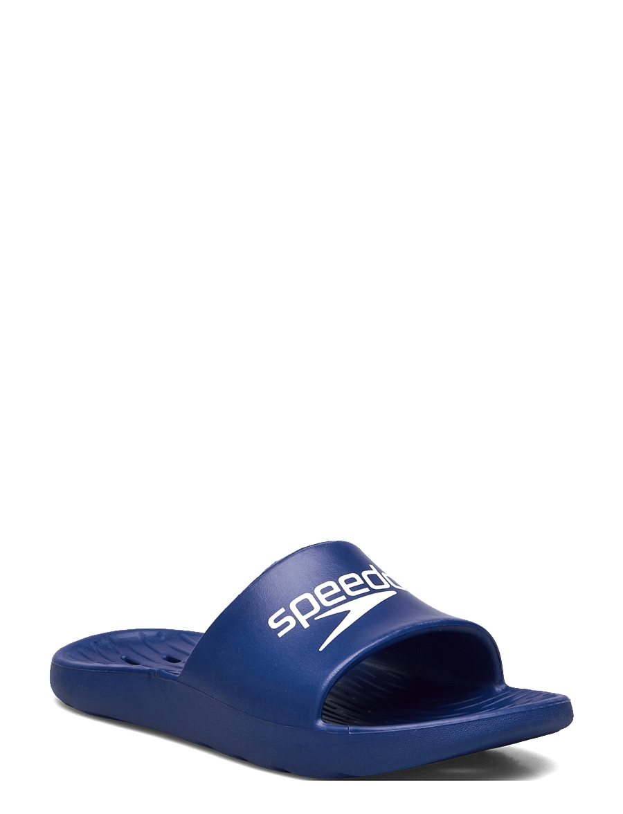 Speedo - Junior Speedo Slides One Piece - pool sliders - navy/white - 0