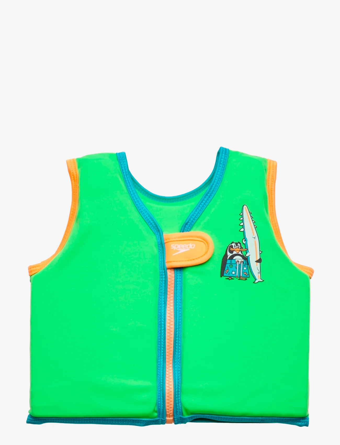 Speedo - Character Printed Float Vest - simutrustning - green/blue - 0