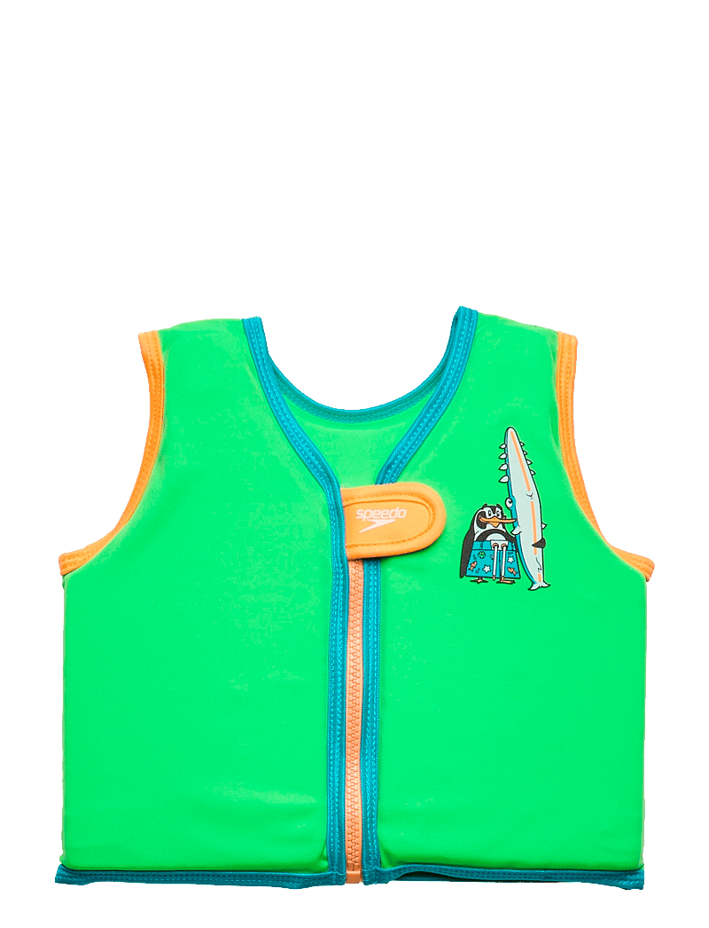 Speedo - Printed Float Vest - schwimmzubehör - green/blue - 1