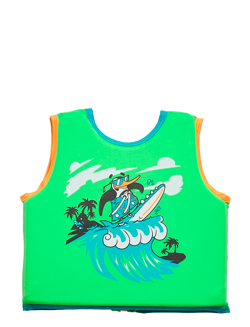 Speedo - Printed Float Vest - schwimmzubehör - green/blue - 2