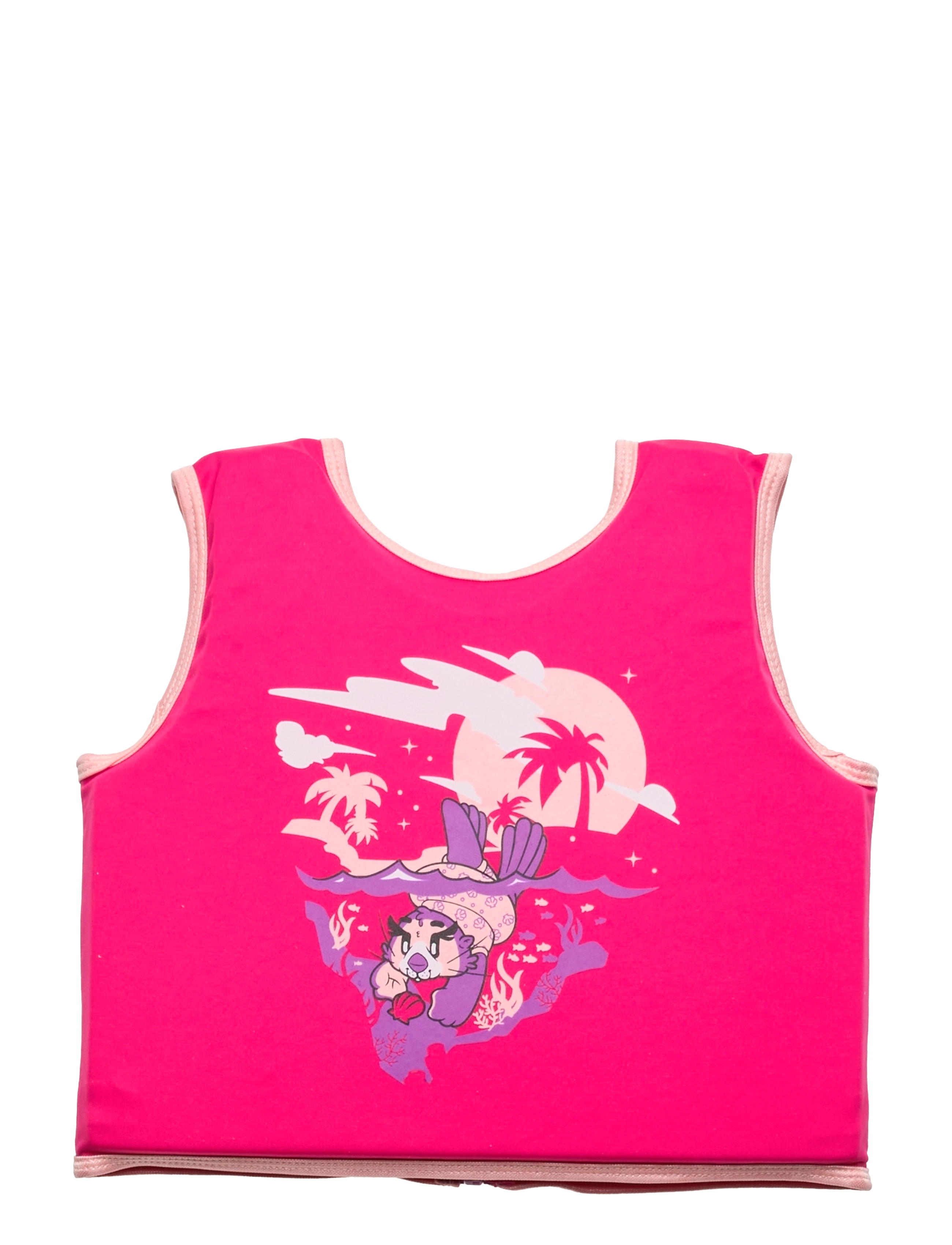 Speedo - Printed Float Vest - swimming accessories - pink/purple - 2