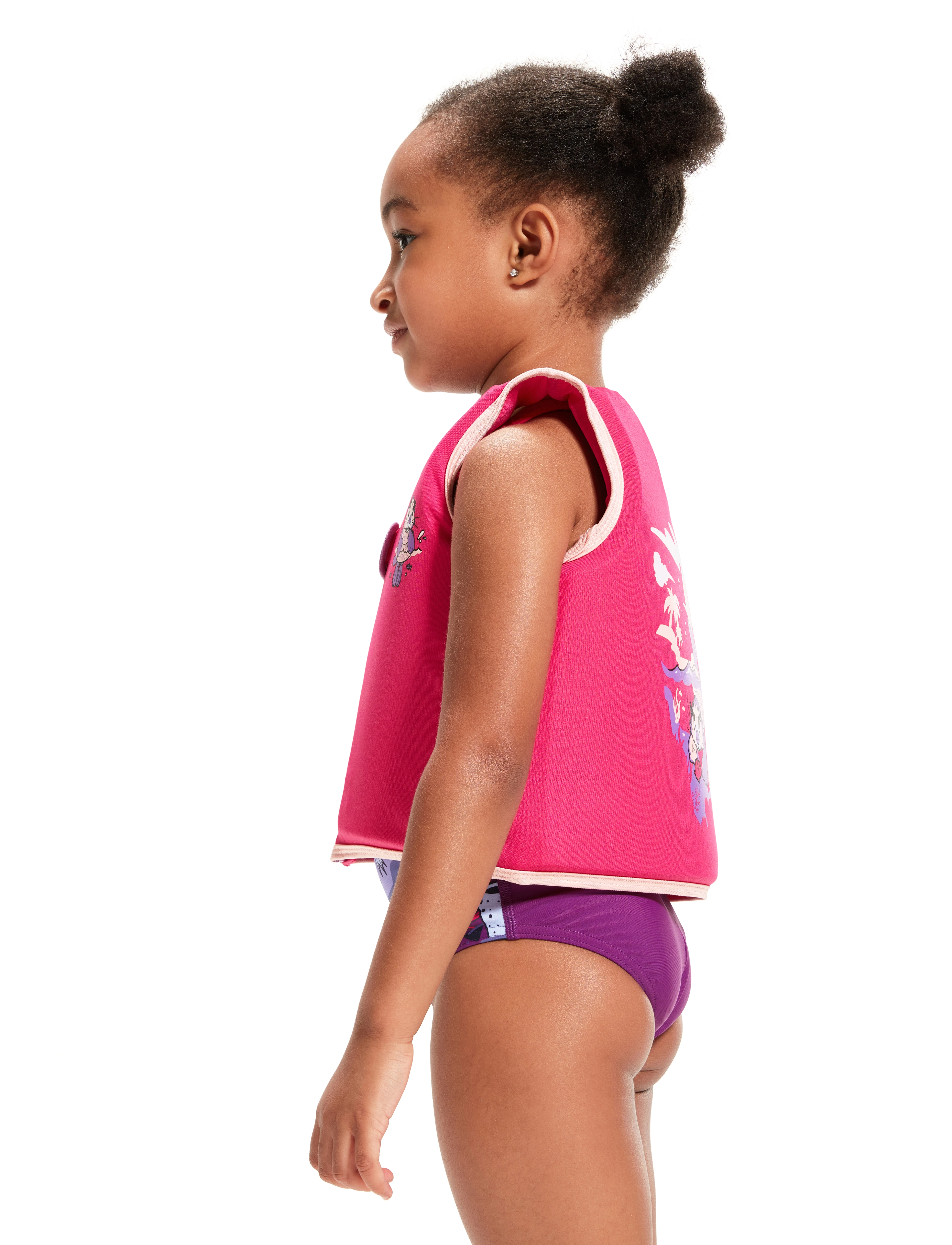 Speedo - Printed Float Vest - swimming accessories - pink/purple - 4