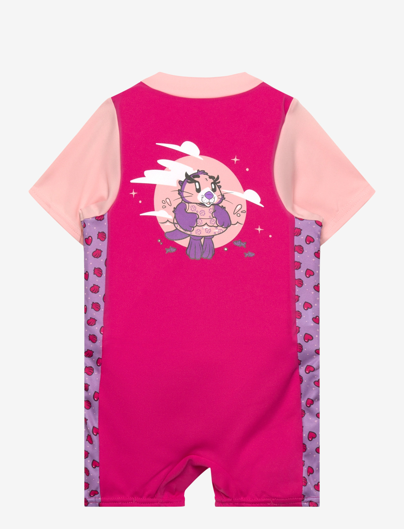 Speedo - Printed Float Suit - ujumistrikood - pink/purple - 1