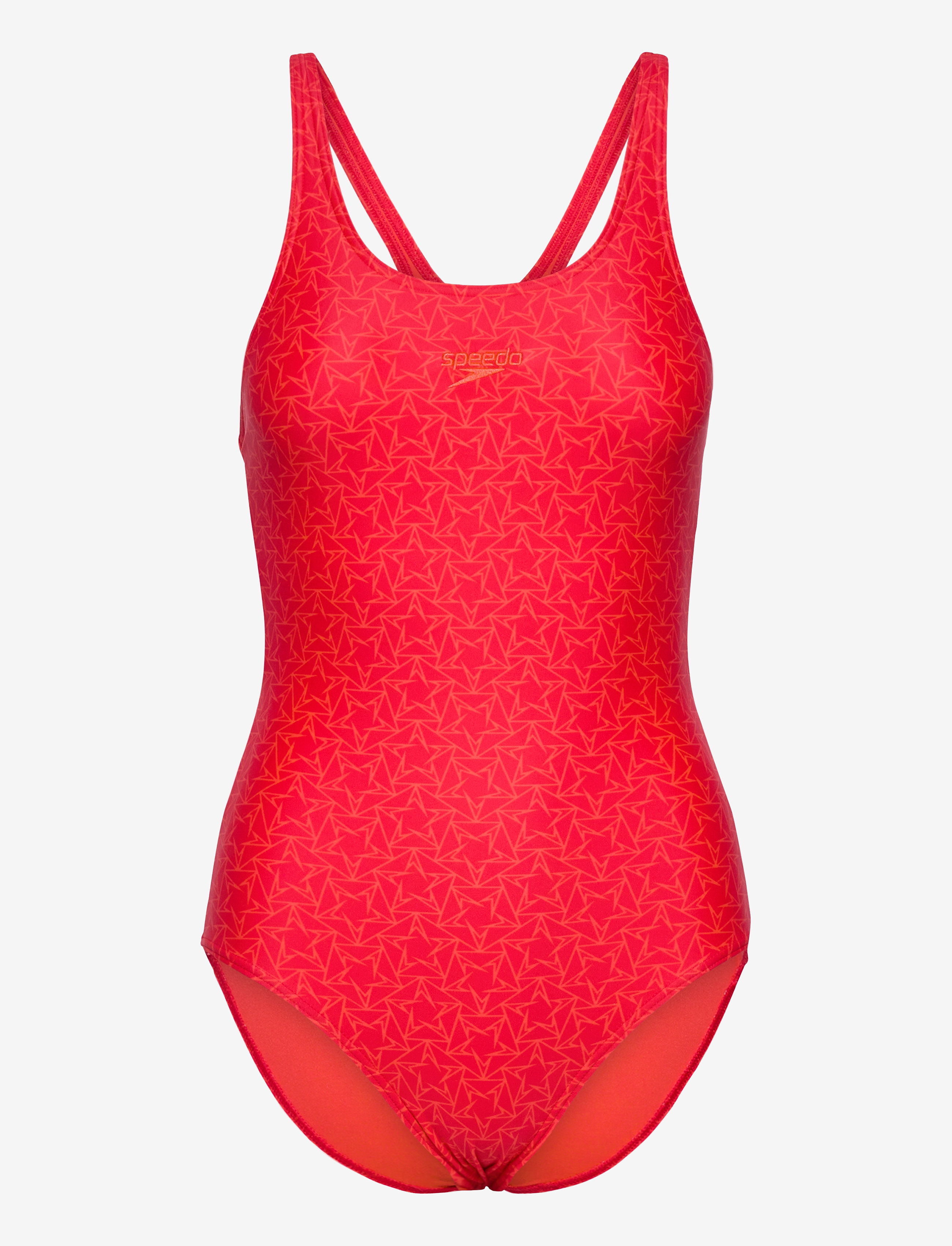Speedo - BOOMSTAR ALLOVER MUSCLEBACK TRUENAVY/POO 44 (40") - fed red/watermelon - 0