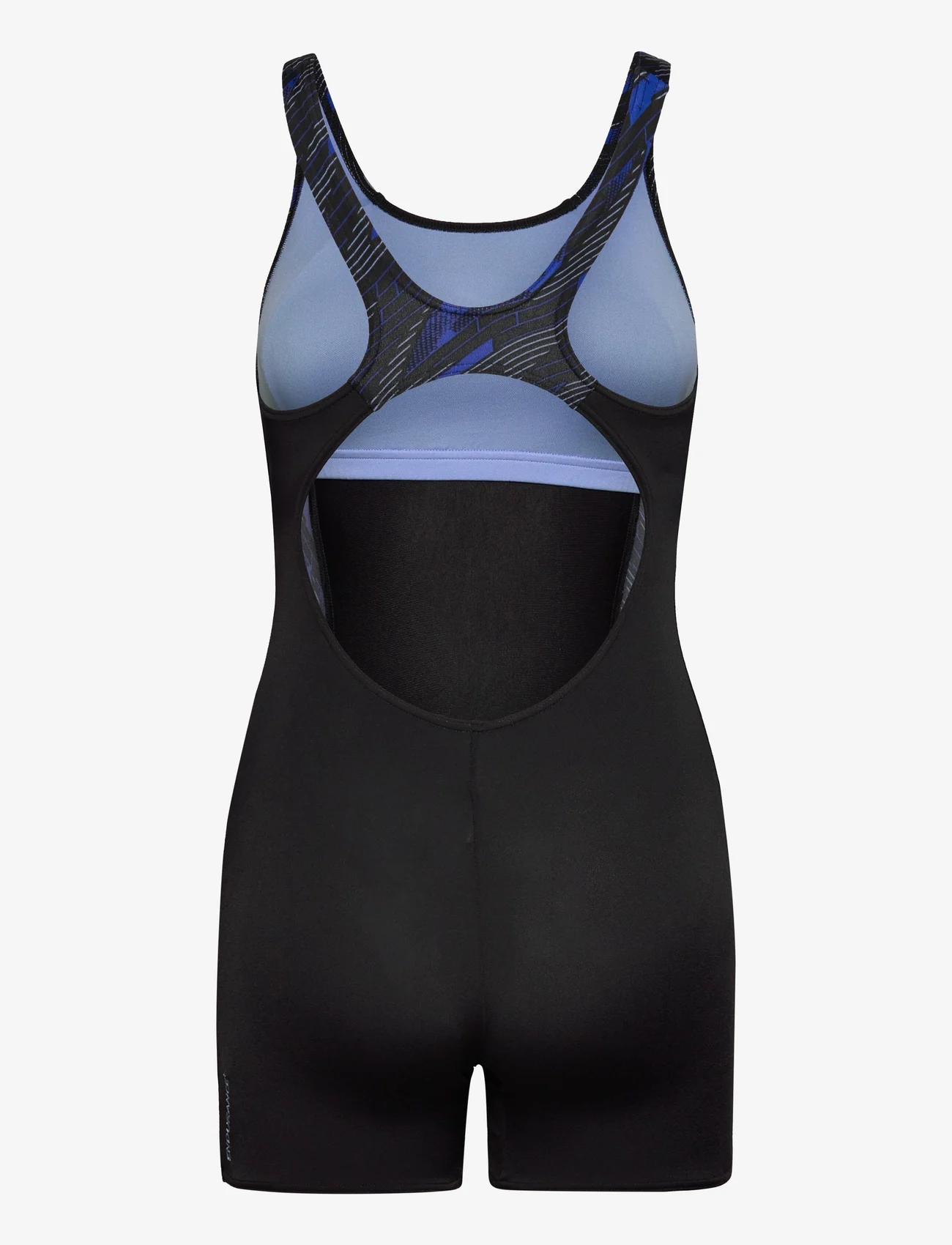 Speedo - Womens HyperBoom Splice Legsuit - peldkostīmi - black/blue - 1