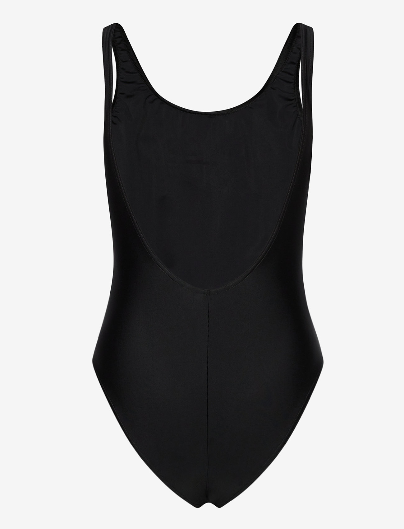 Speedo - Logo Deep U-Back 1 Piece - black/white - 1