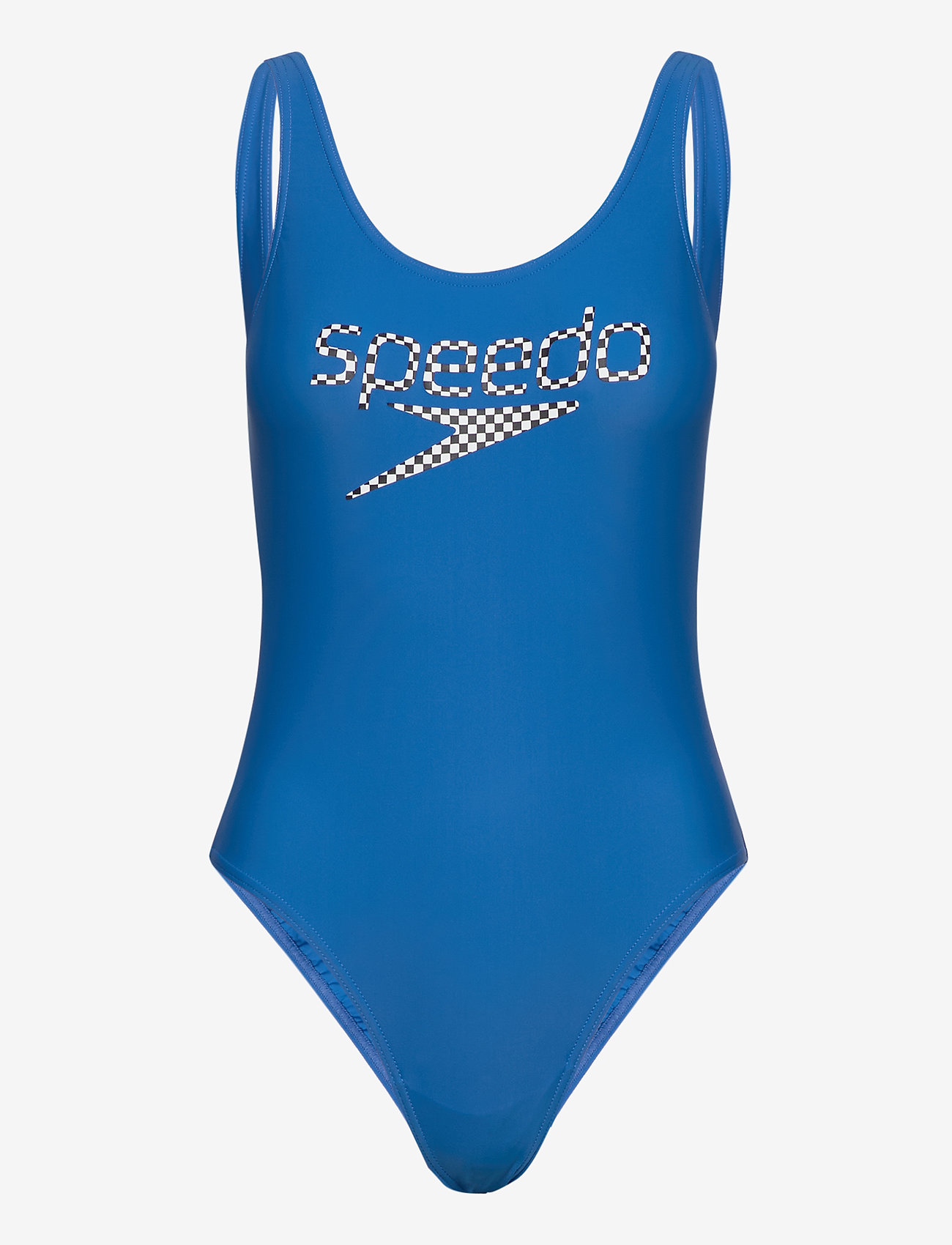 Speedo - Logo Deep U-Back - bondi blue/white/black - 0