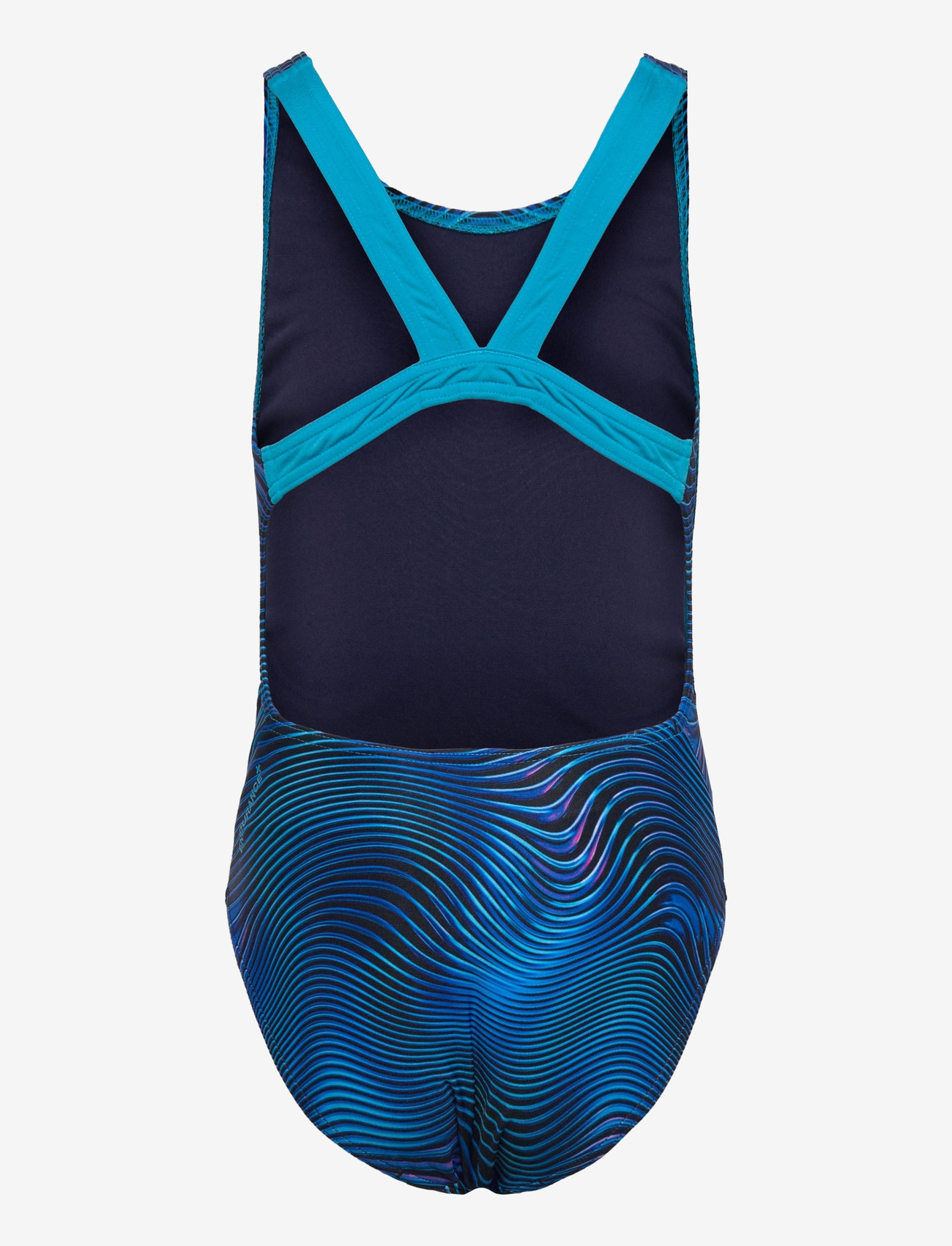 Speedo - Print Leaderback One Piece - baddräkter - deep sapphire/mayan blue - 1