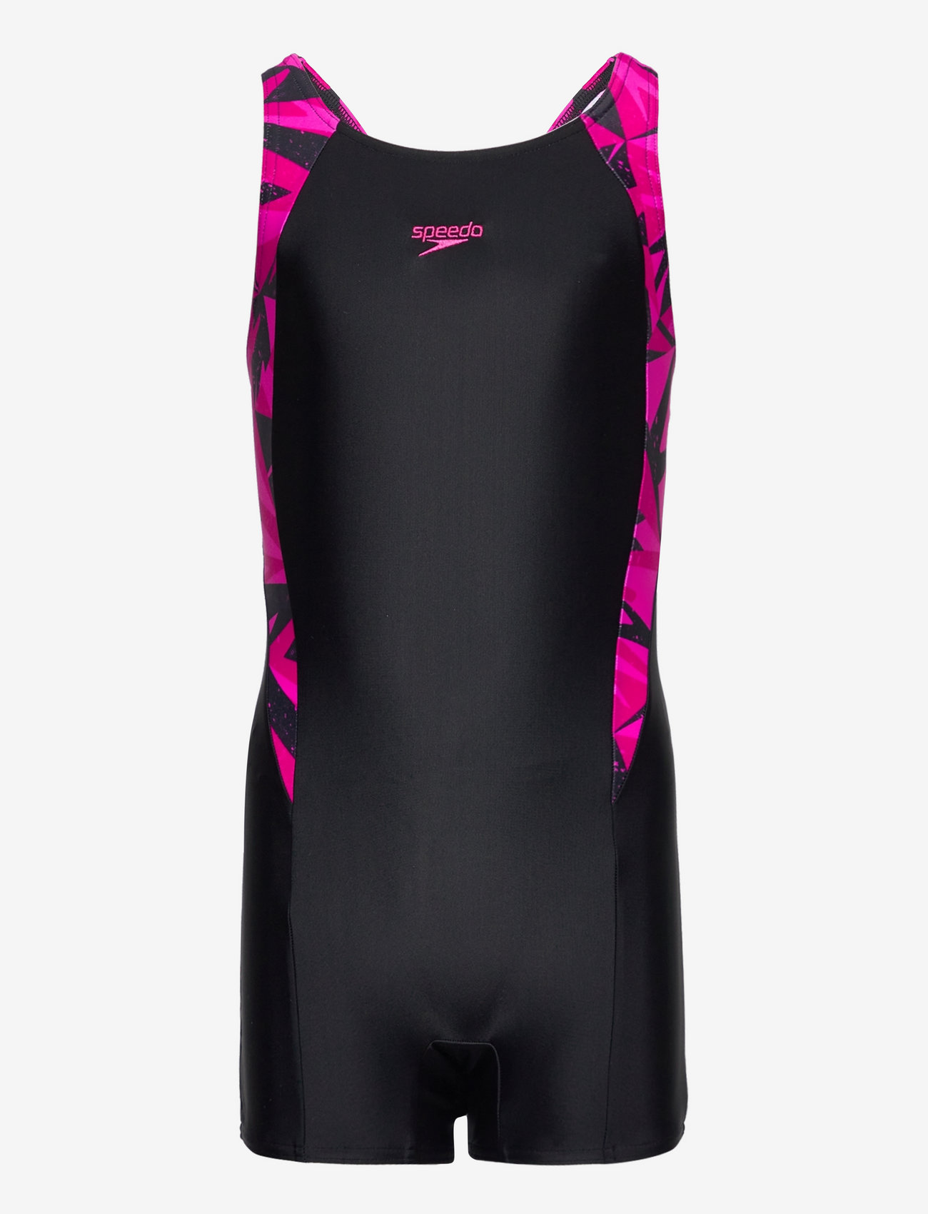 Speedo - Girls Hyper Boom Splice Legsuit - black/pink - 1