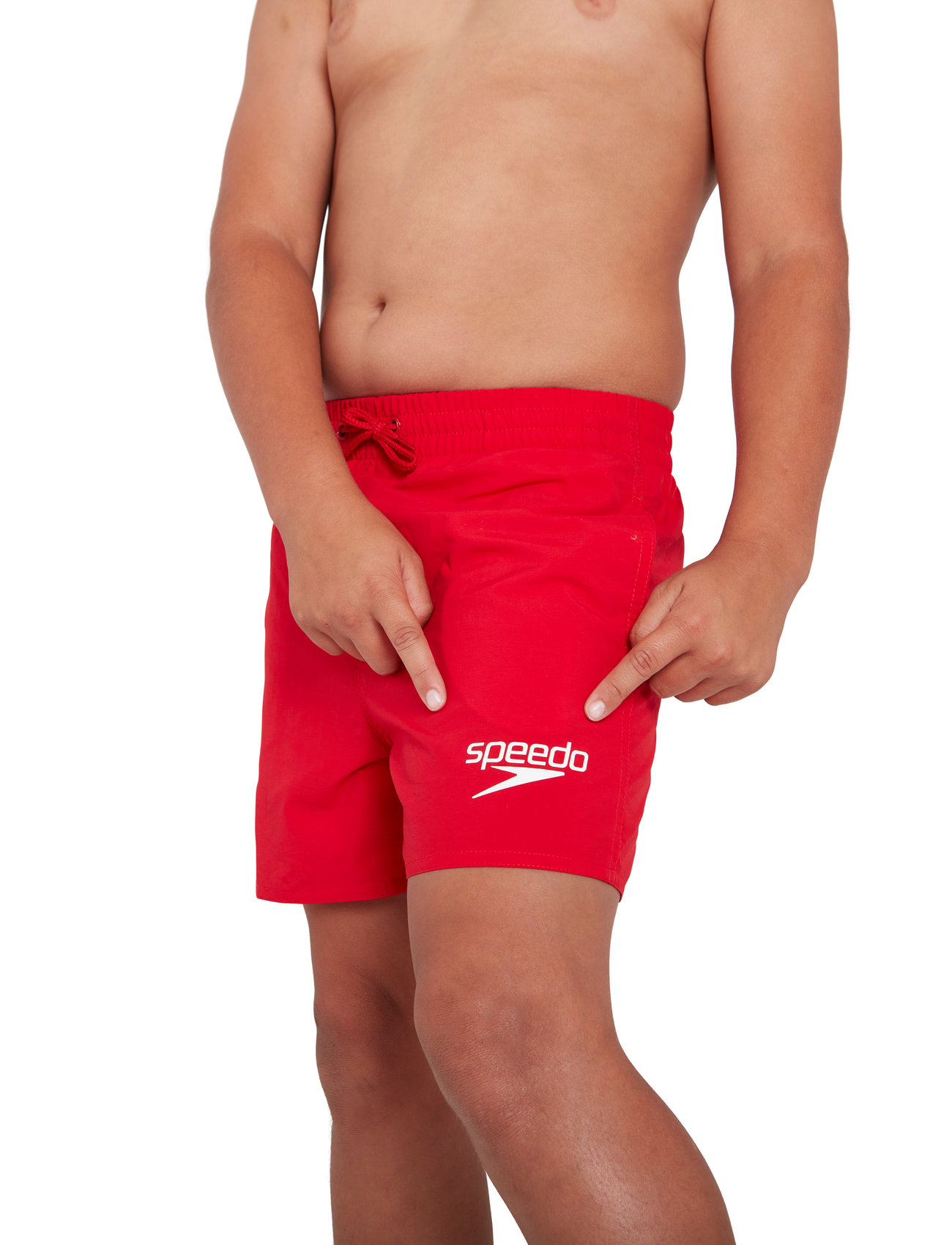 Speedo - Boys Essentials 13" Watershort - shorts - red - 0