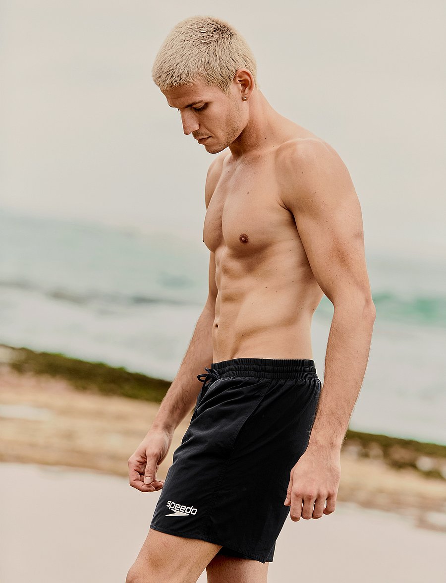 Speedo - Essentials Swim Short 16" - badehosen - black - 5