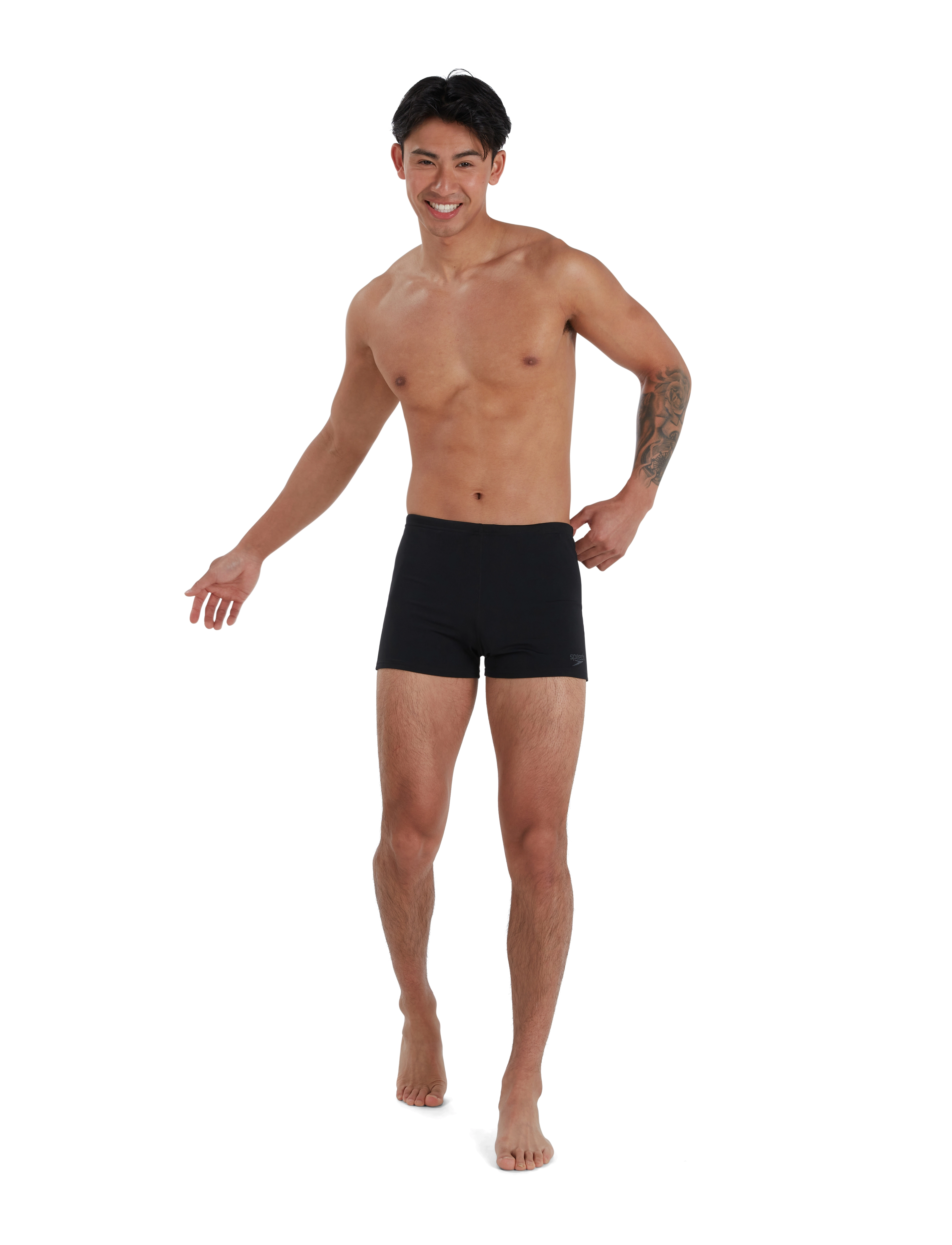 Speedo - ESSENTIALS ENDURANCE+ AQUASHORT BLACK - black - 4