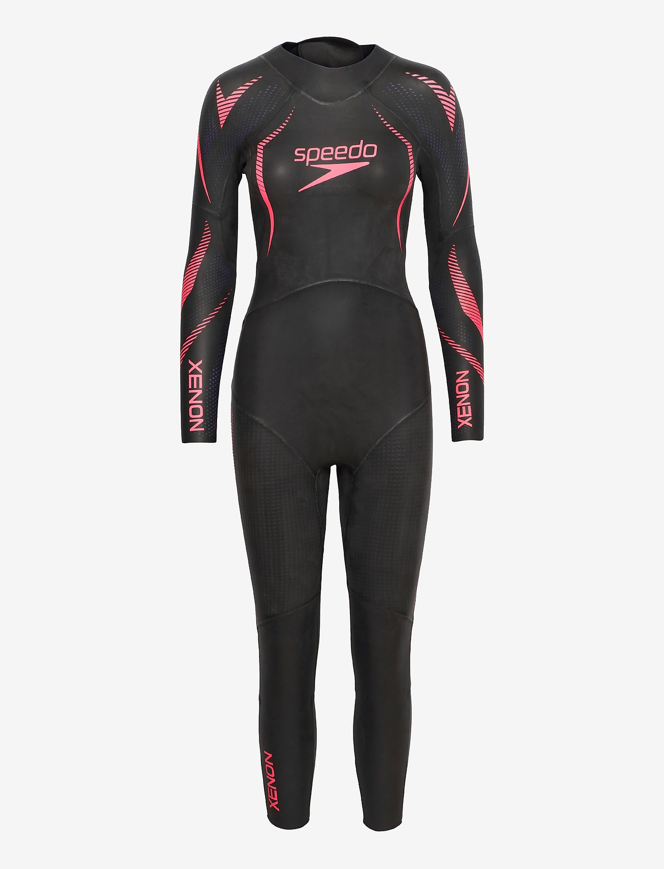 Speedo - SPEEDO XENON FULLSUIT FEMALE BLACK/PURPLE XS - black/purple - 0