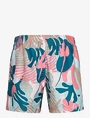 Speedo - Mens Printed Leisure 16" Watershort - shorts - blue/orange - 1