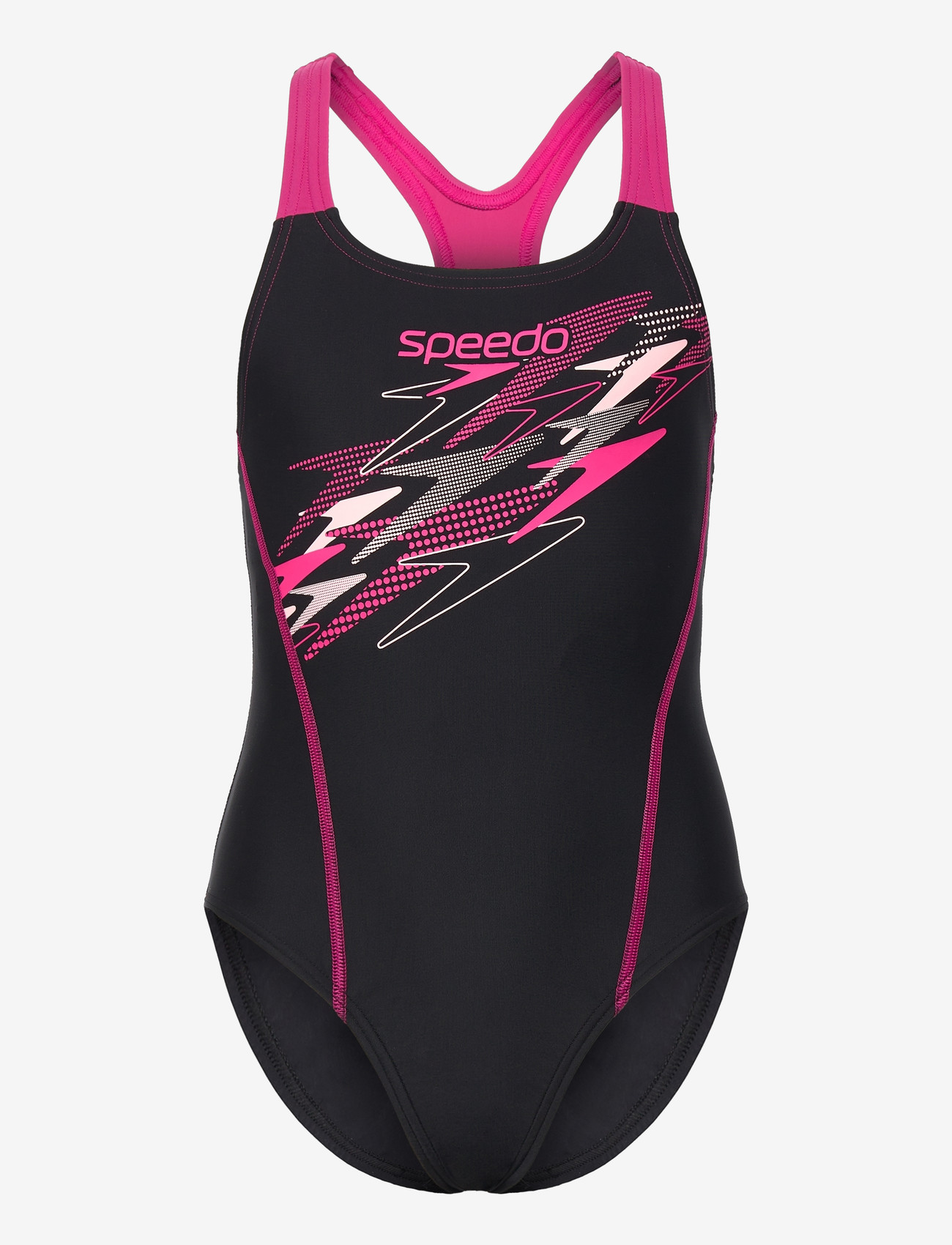 Speedo - Medley Logo Medalist One Piece - baddräkter - anthracite/margarita pink - 0