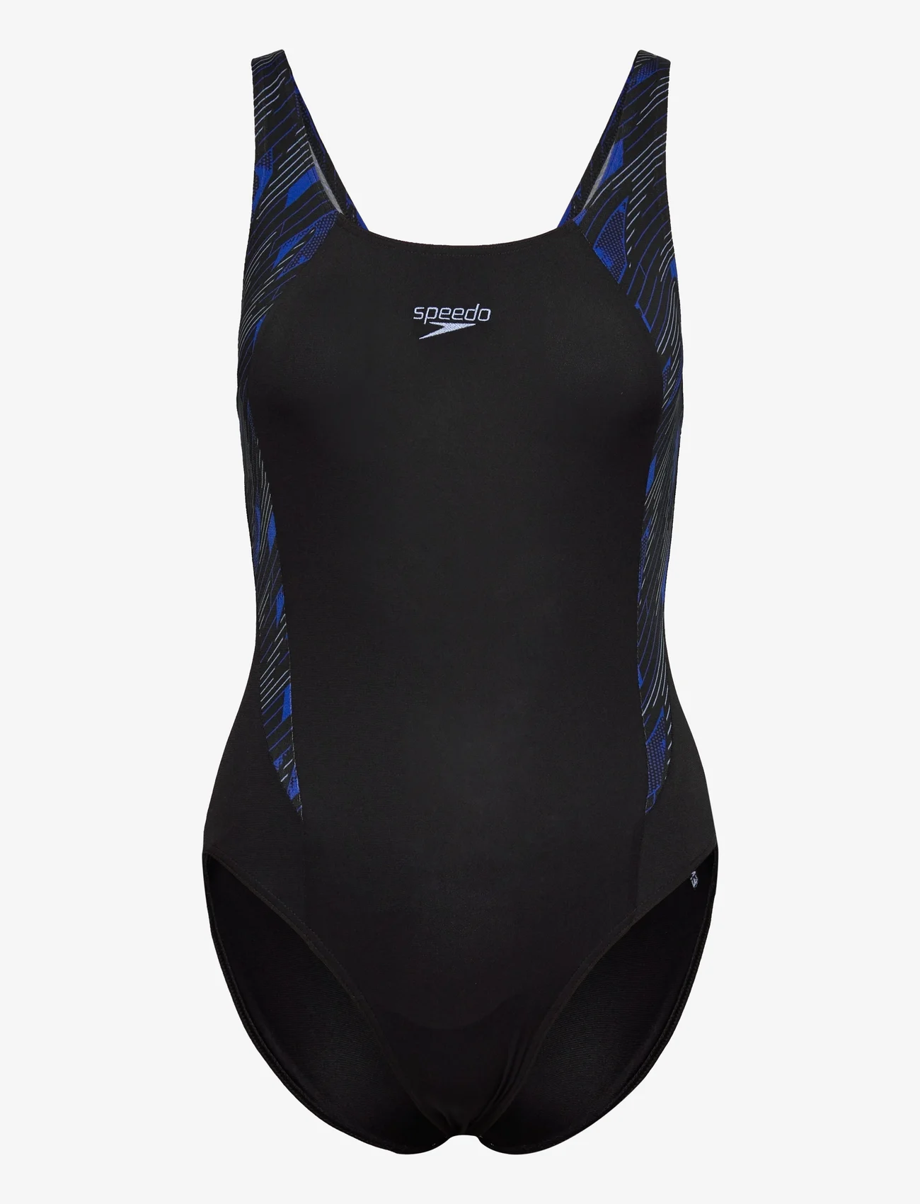 Speedo - Womens HyperBoom Splice Muscleback - maudymosi kostiumėliai - black/blue - 0