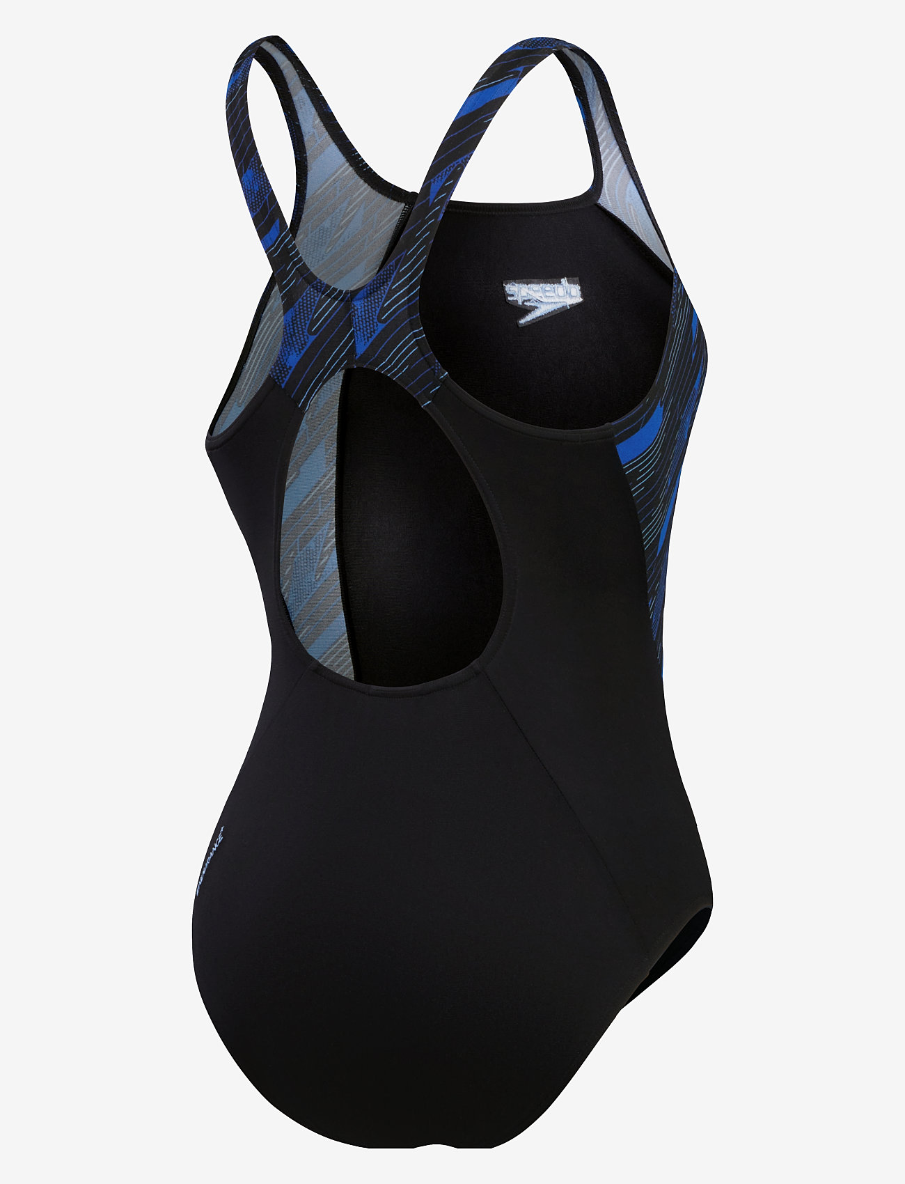 Speedo - Womens HyperBoom Splice Muscleback - sportsbadetøj - black/blue - 2