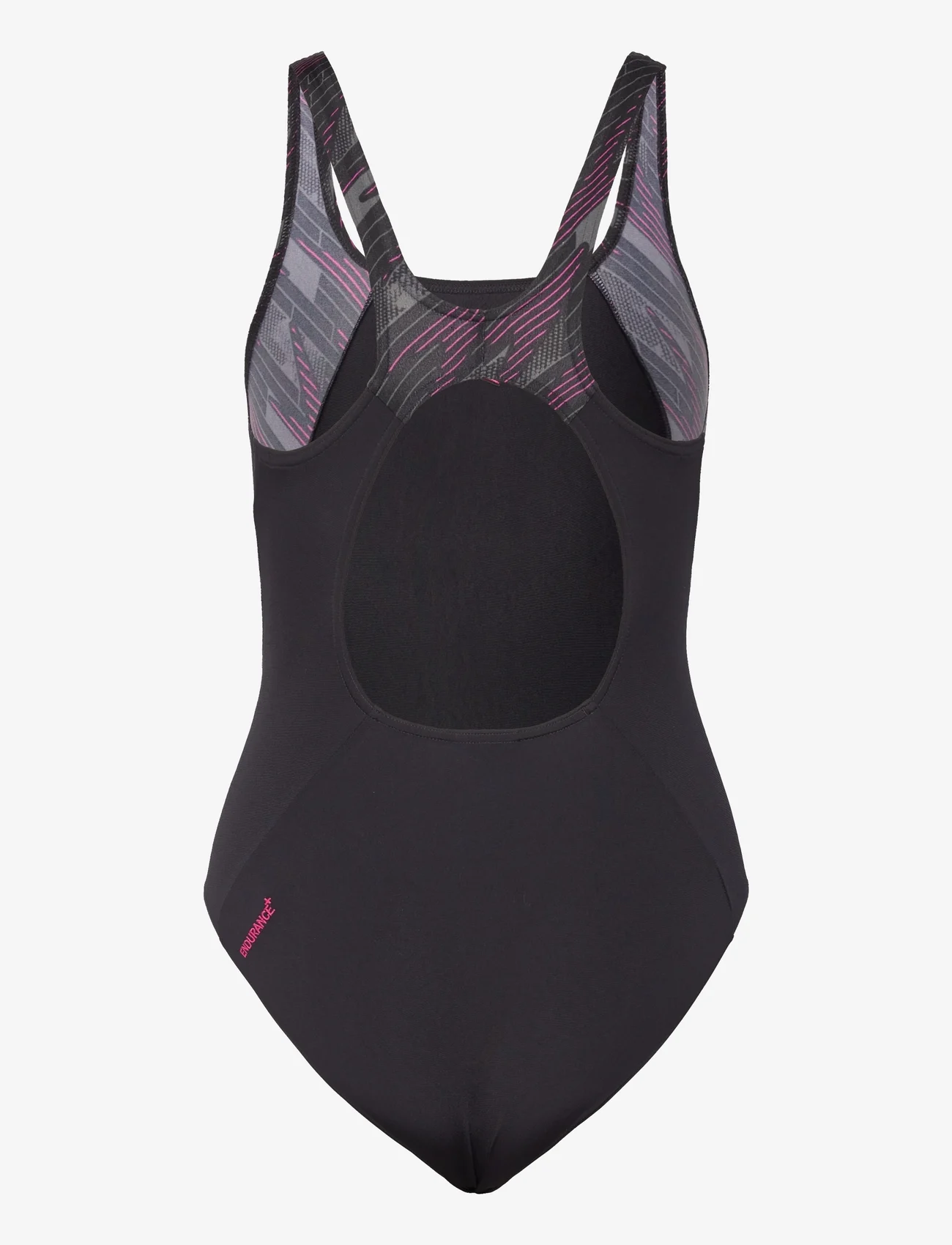 Speedo - Womens HyperBoom Splice Muscleback - swimsuits - black/pink - 1