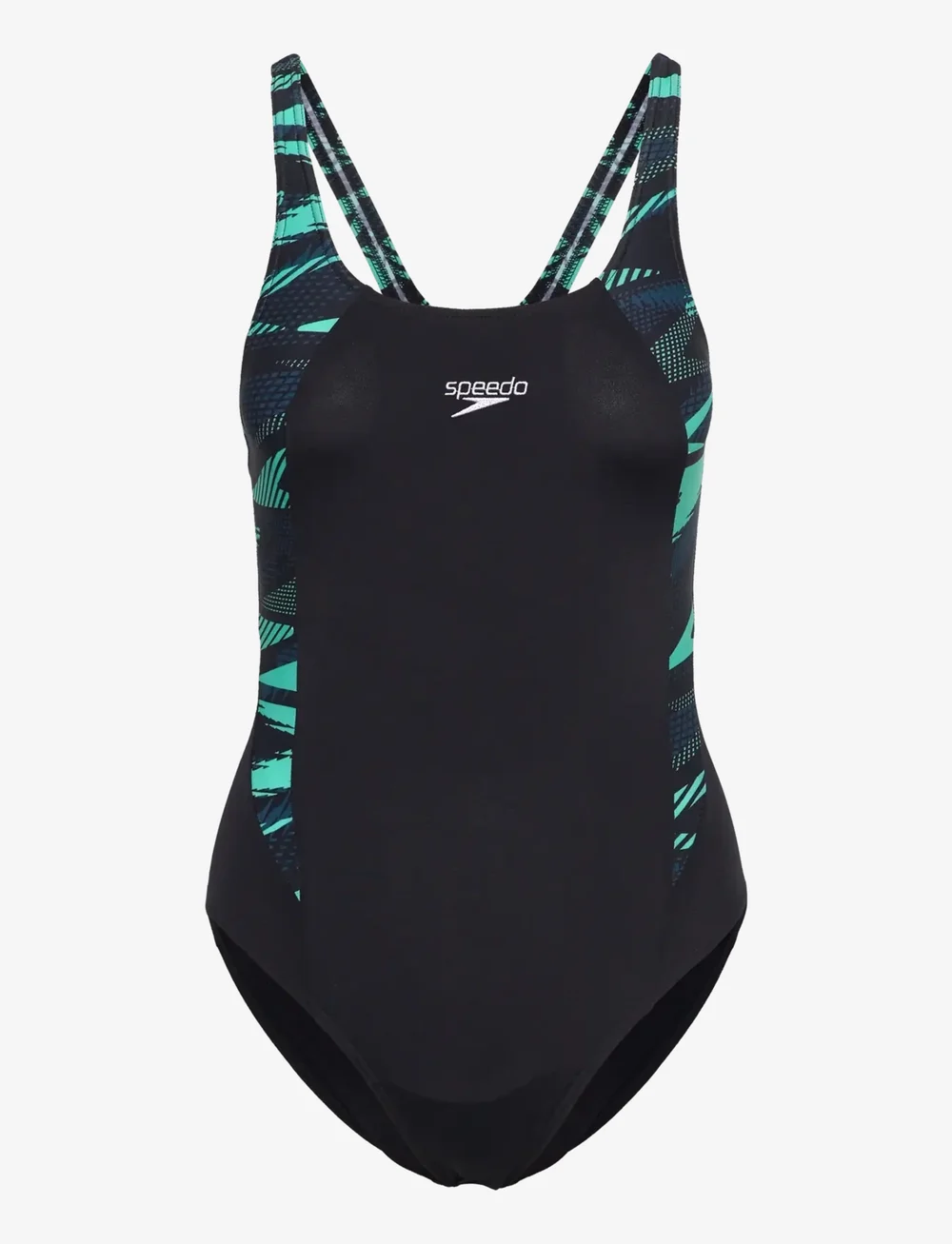 Speedo - Womens HyperBoom Splice Muscleback - sportiga badkläder - green - 0