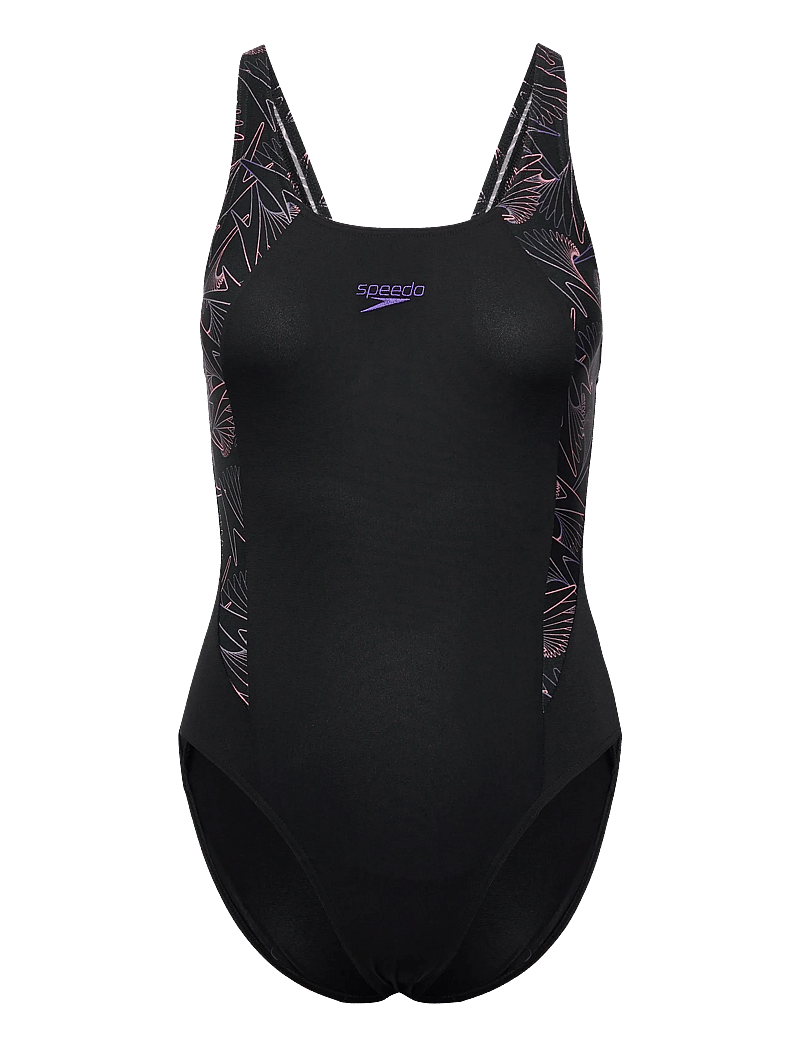 Speedo - Womens HyperBoom Splice Muscleback - sportiga badkläder - orange - 0