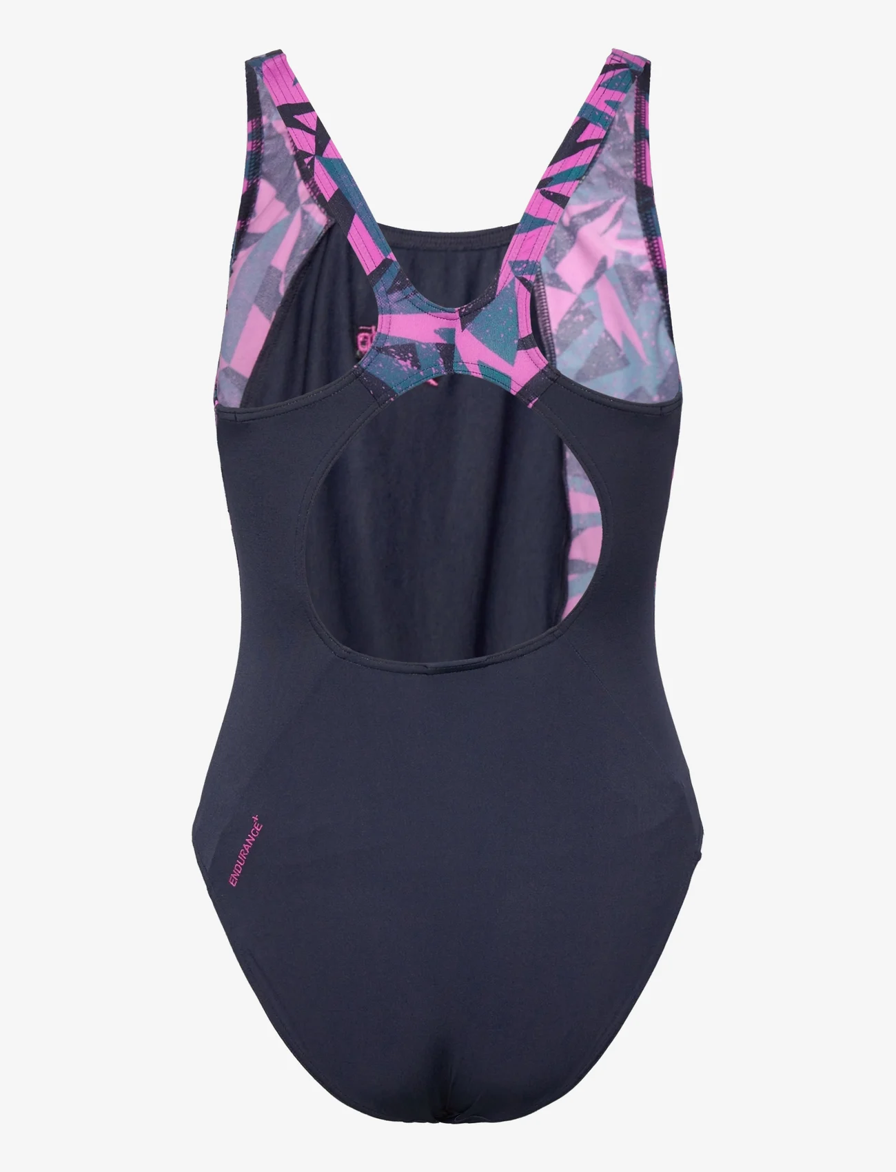 Speedo - Womens HyperBoom Splice Muscleback - swimsuits - pink/green - 1