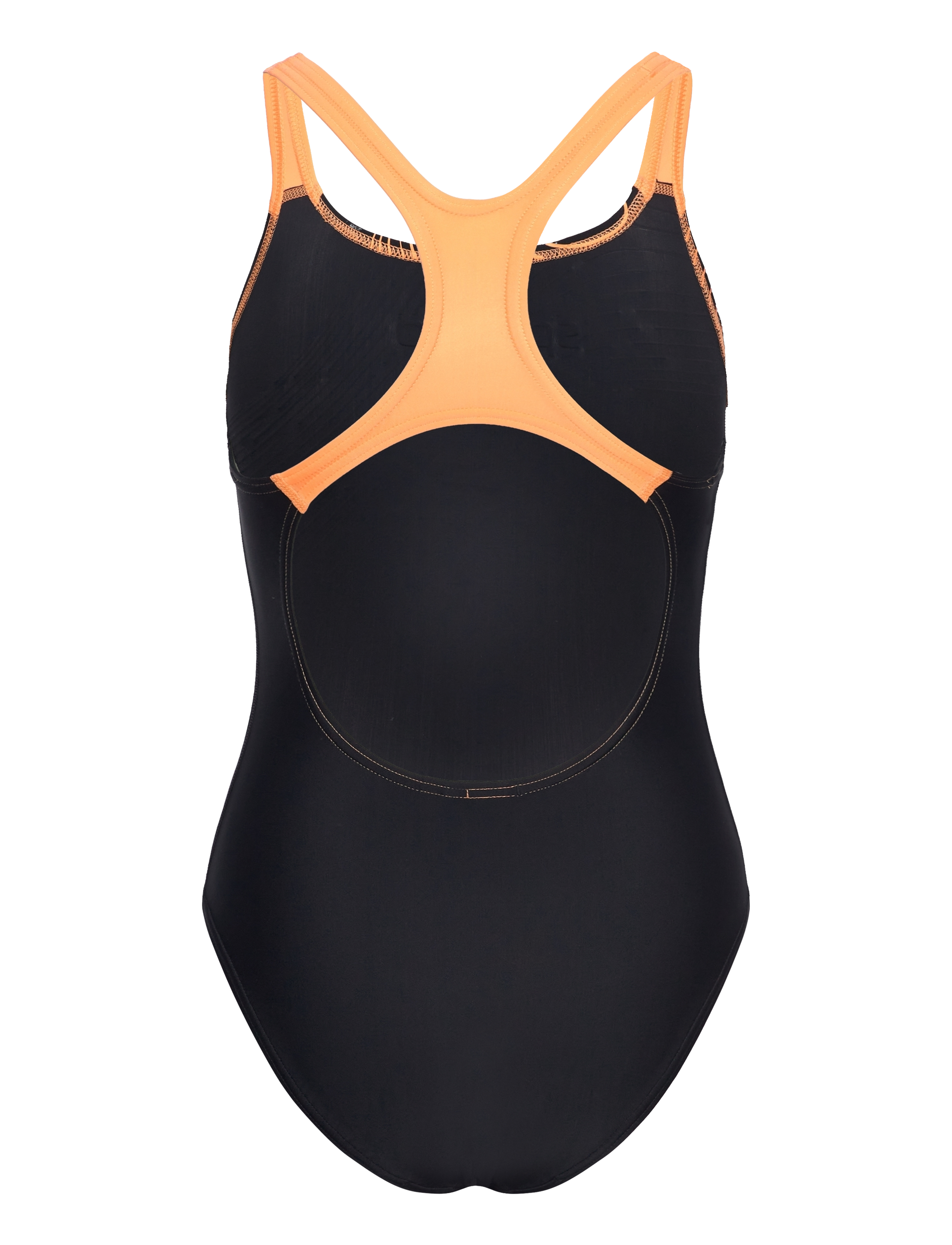 Speedo - Womens Medley Logo 1 Piece - laveste priser - black/orange - 1