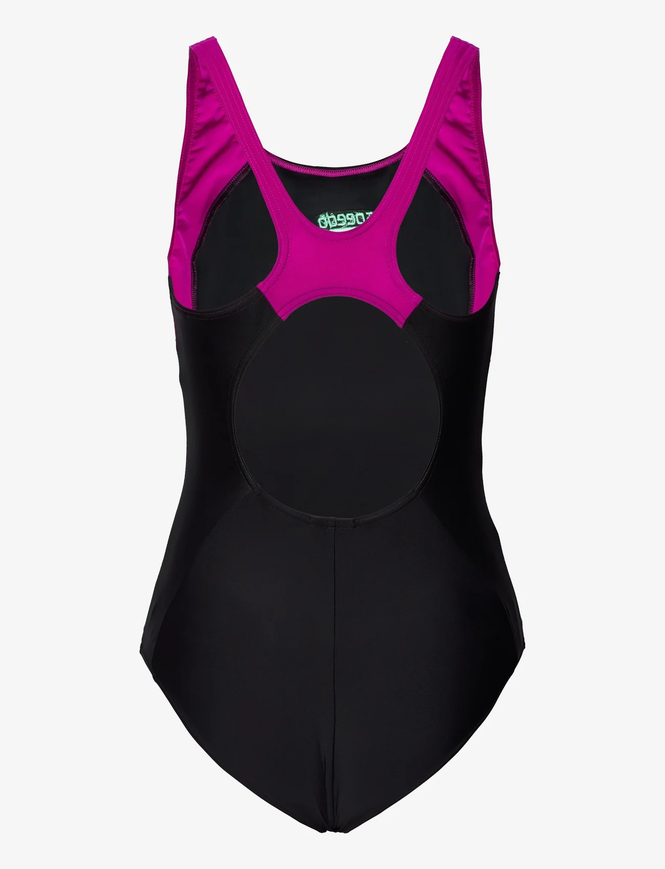 Speedo - Womens Colourblock Splice Muscleback - swimsuits - black/purple - 1