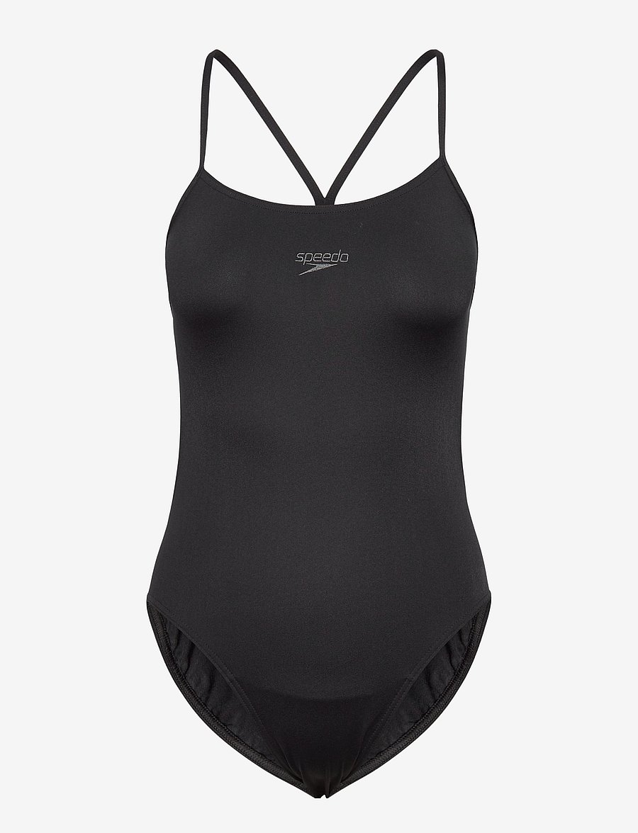 Speedo - Womens Endurance+ Thinstrap - sportiga badkläder - black - 1