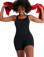 Speedo - Womens Endurance+ Legsuit - swimsuits - black - 4
