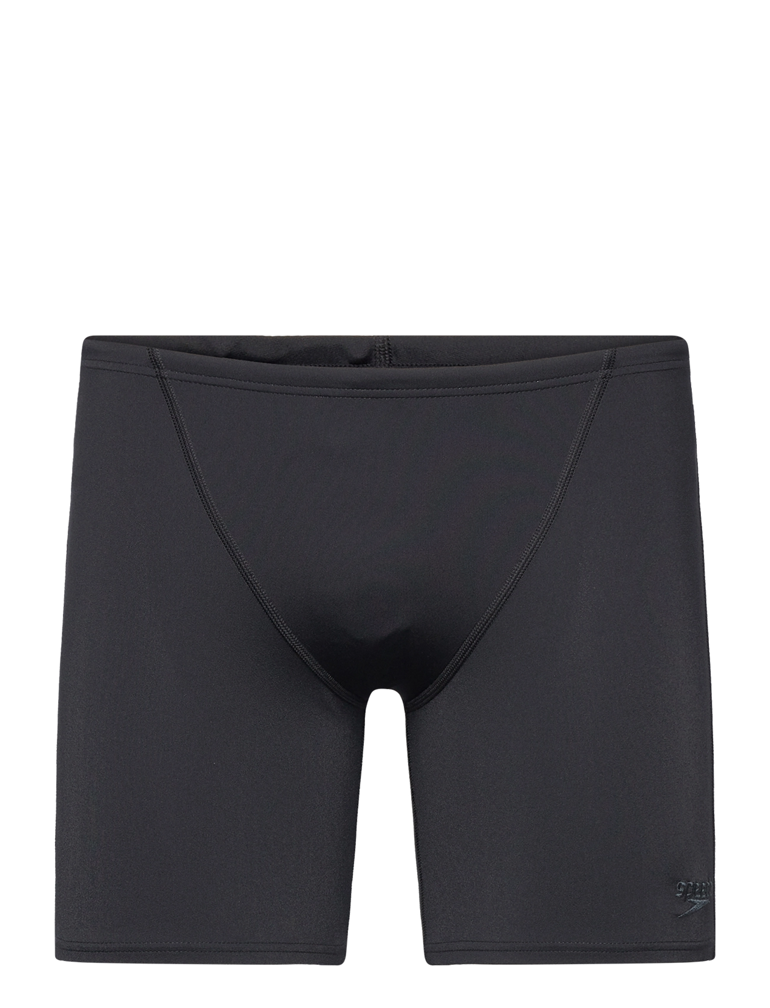 Speedo Mens Endurance + V-Cut Mid Jammer - Speedo - BLACK / black