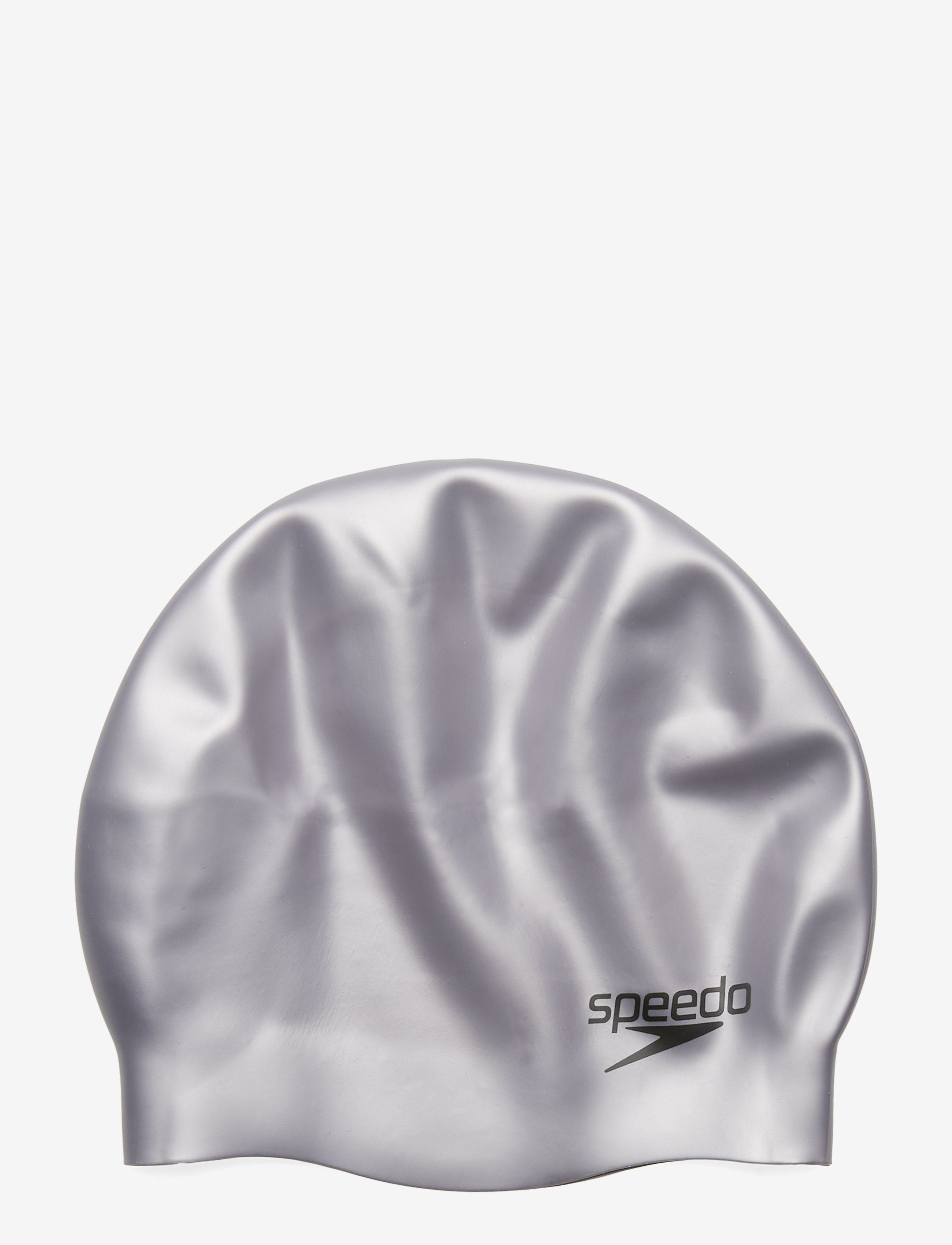 Speedo Silicone Cap, Mænd, Svømmehue, Hvid, Str: ONE SIZE